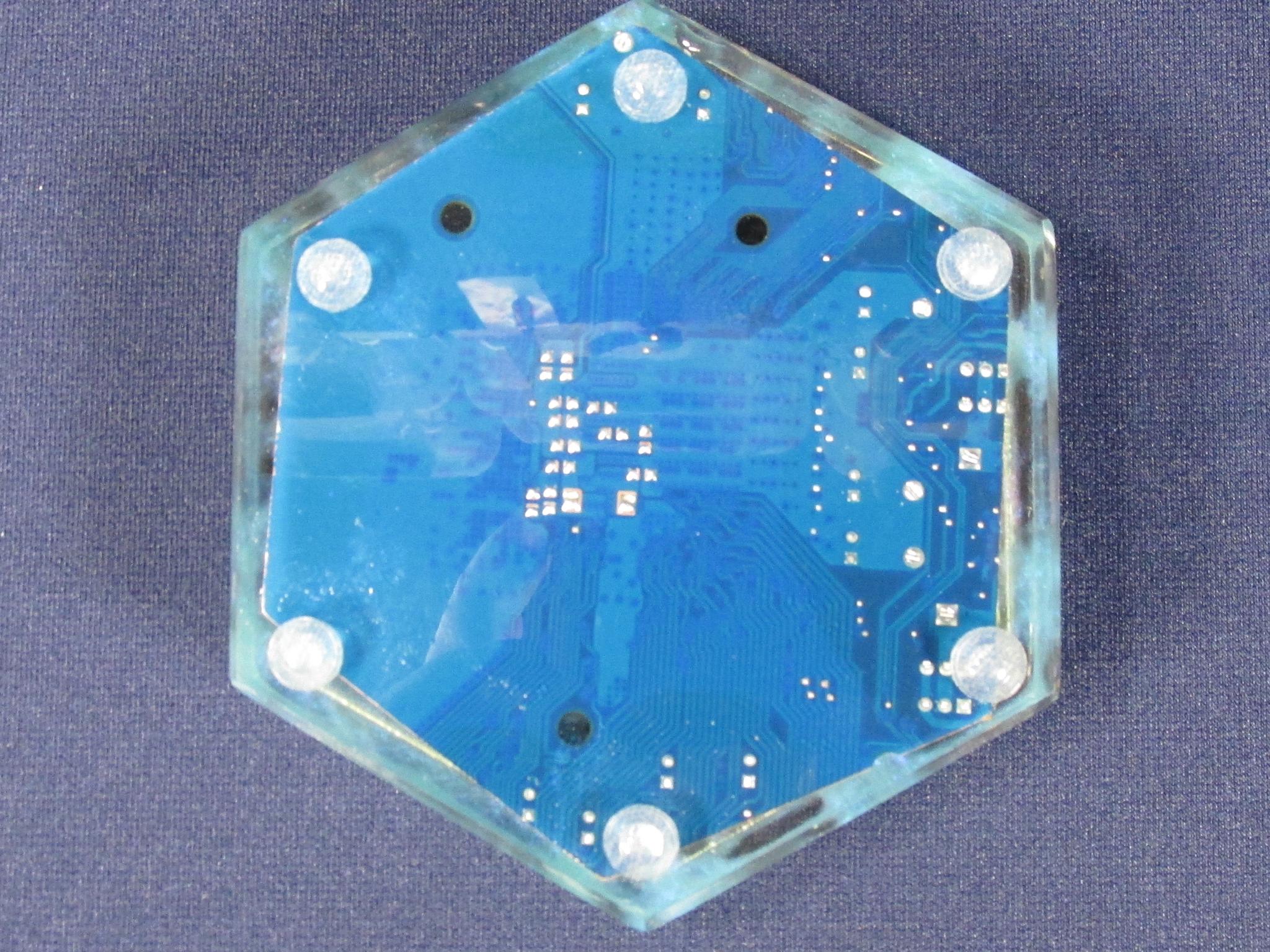 Handmade Clear Epoxy Resin Coaster With Intel Core i5-3470T (SR0RJ) & Motherboard