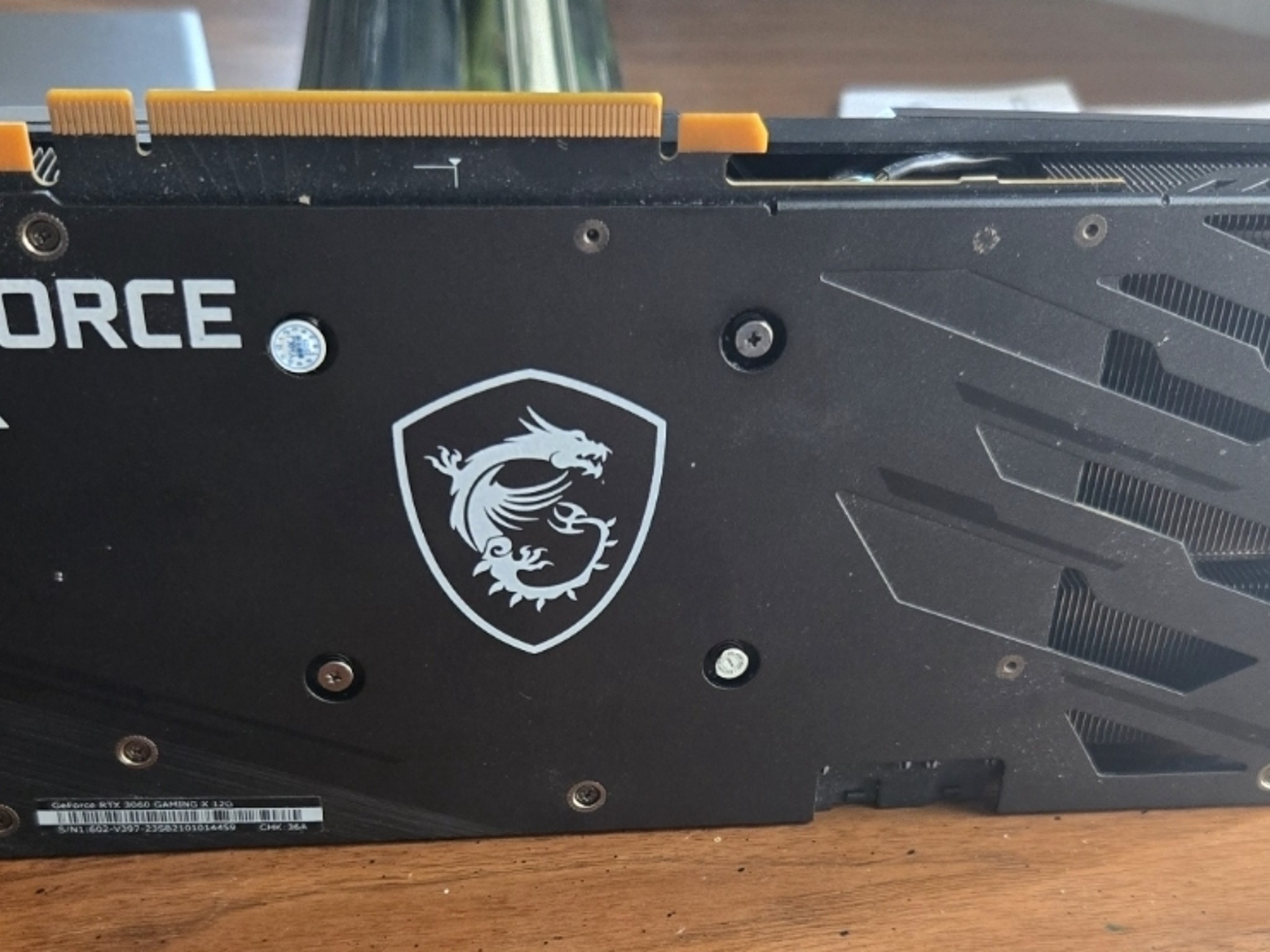 MSI Gaming GeForce RTX 3060 12gb GDDR6- Used