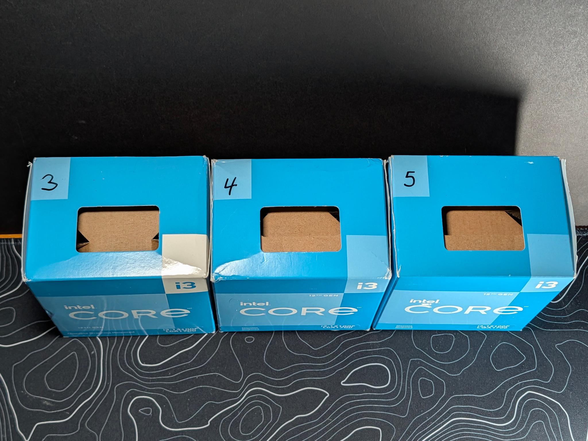 Lot of 6 Intel CPU Coolers