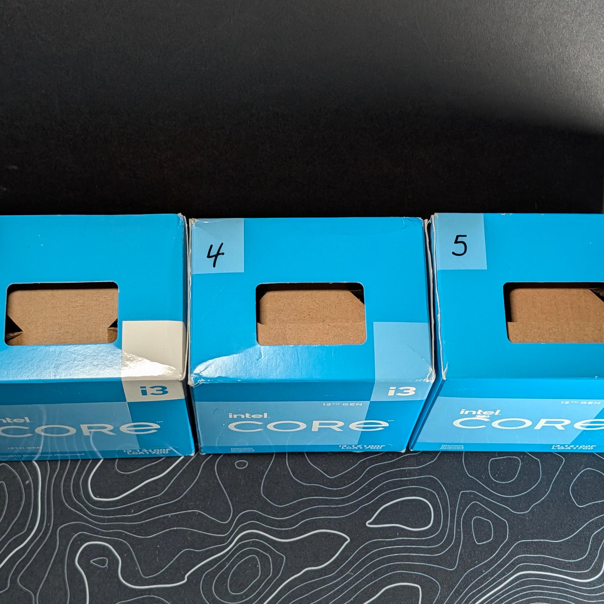 Lot of 6 Intel CPU Coolers