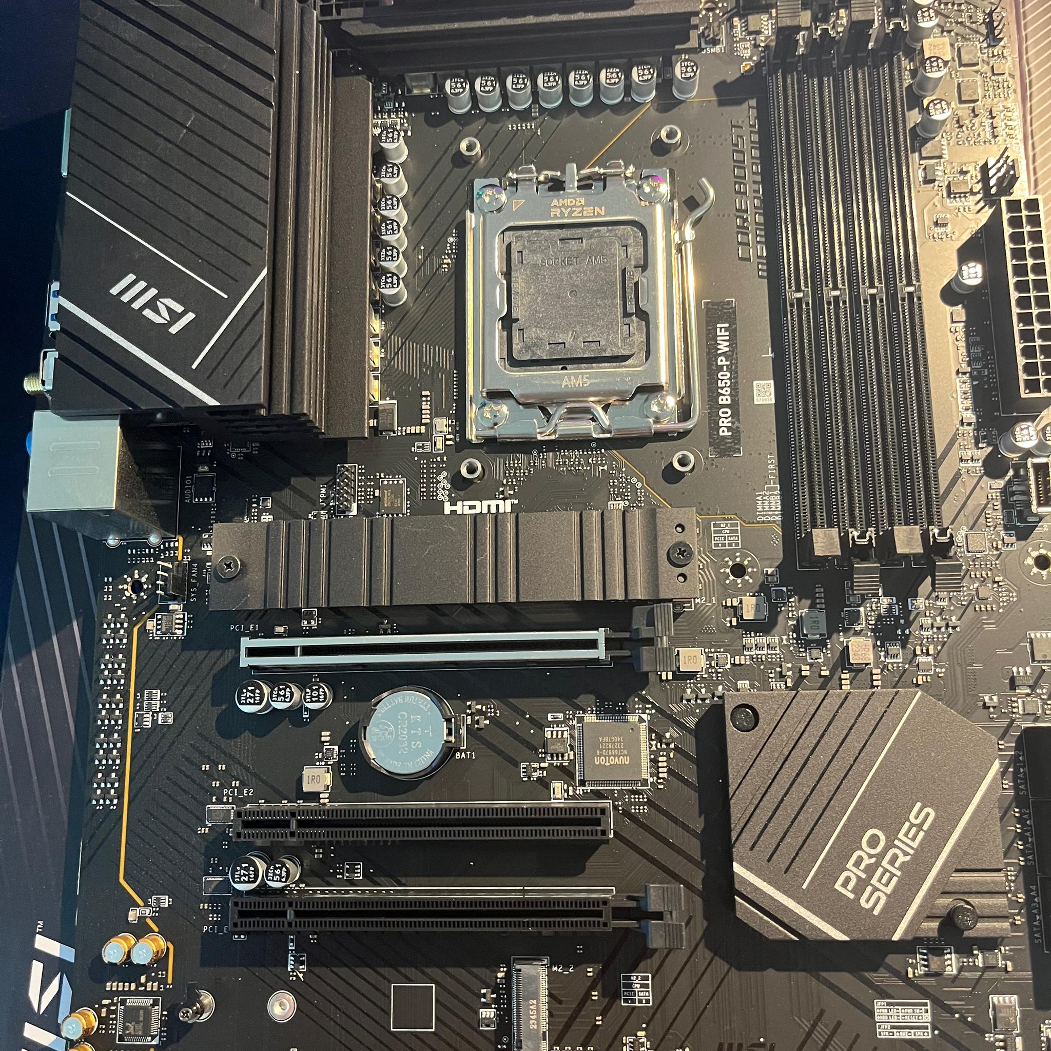 Msi pro b650-p motherboard