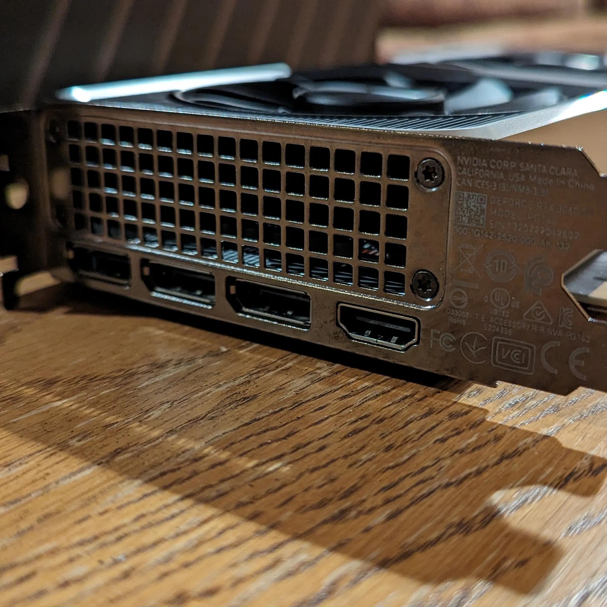 NVIDIA GeForce RTX 3060 Ti Founders Edition 8GB GDDR6 Graphics/Video Card