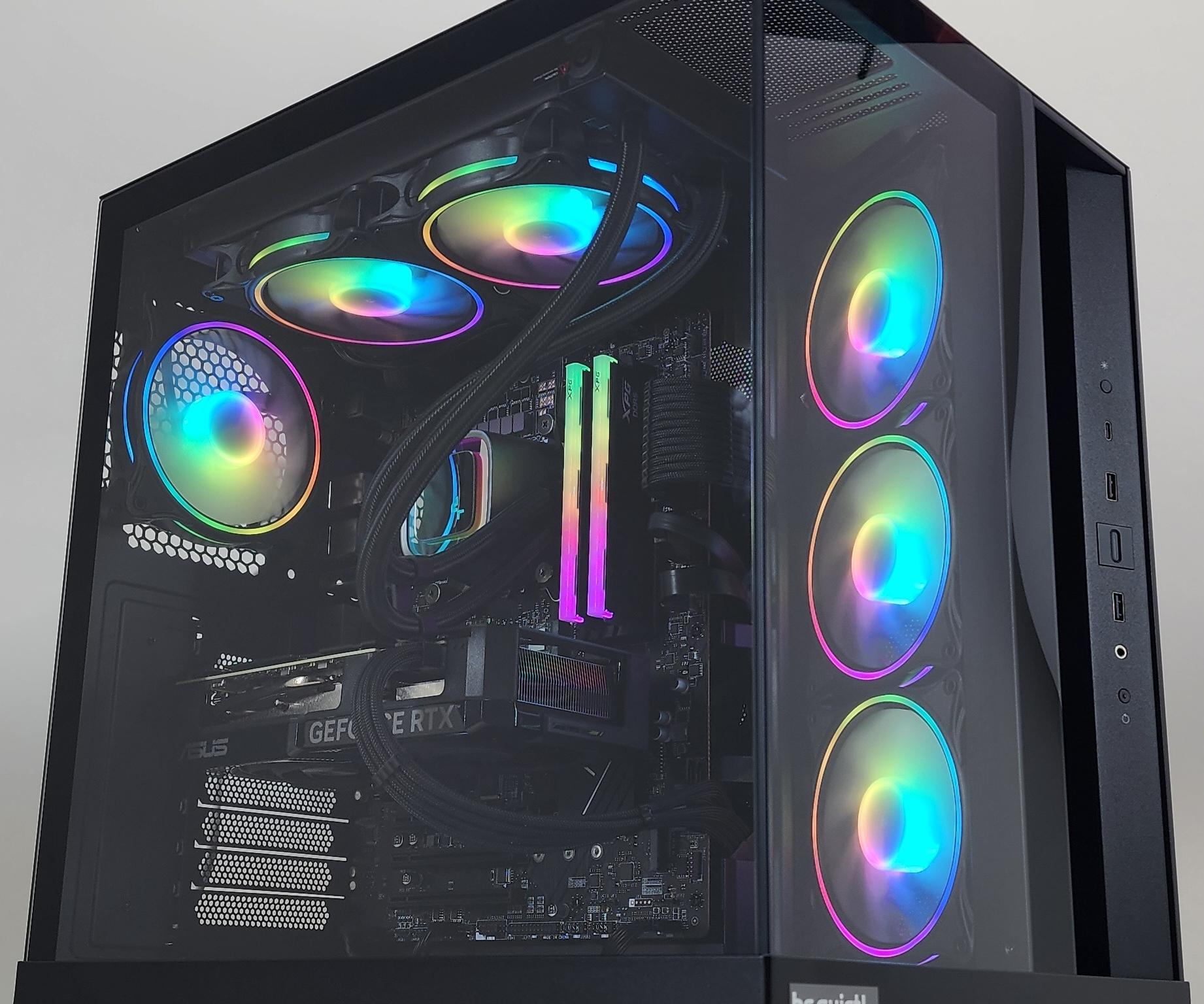 Gaming PC i7-13700 32GB RAM 1TB SSD RTX 4070 12GB Windows 11 Computer