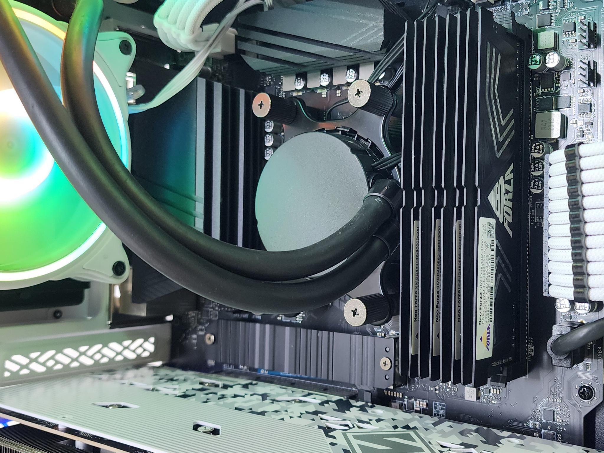 Gaming PC Ryzen 5 5500 32GB RAM 512GB SSD + 1TB HDD RX 7600 8GB Win11 Computer