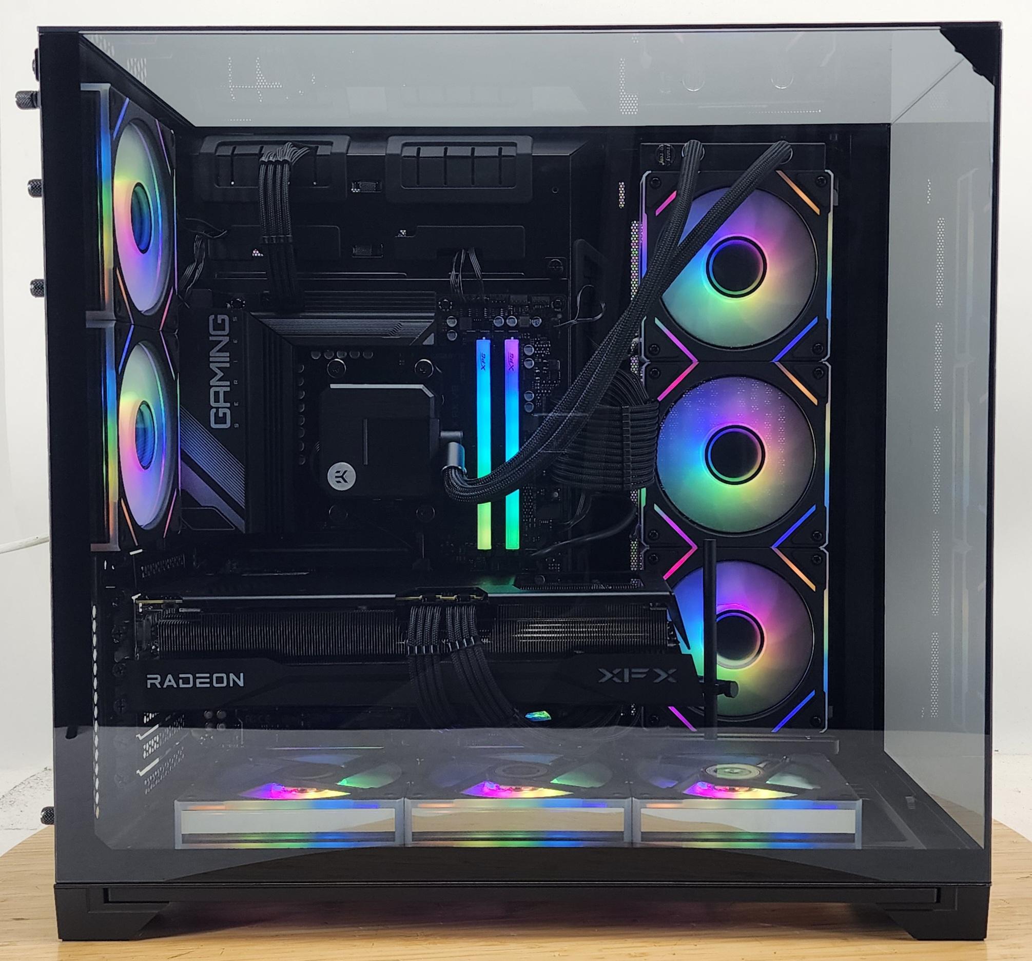 Gaming PC Ryzen 7 9700X 32GB RAM 2TB SSD RX 9070 XT 16GB Windows 11 Computer