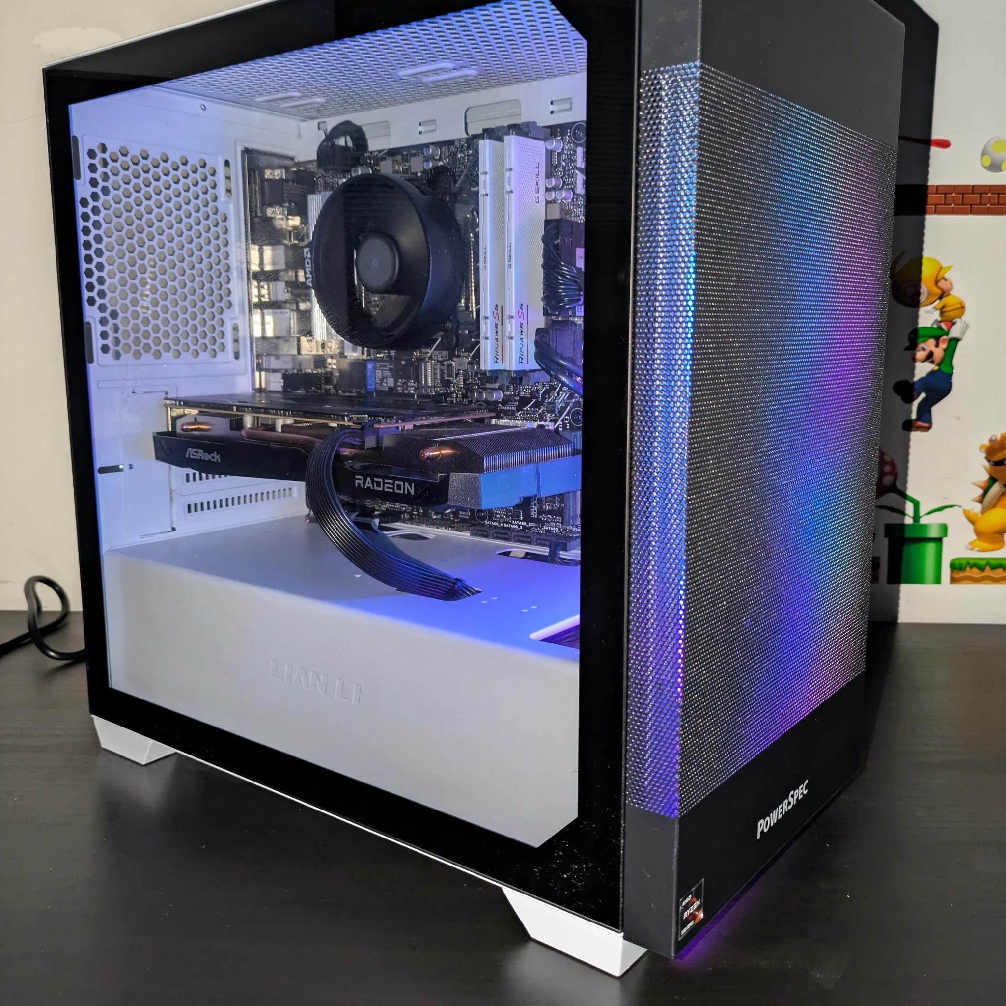 🐼 Ryzen 5 9600X | RX 6650 XT |32GB DDR5 | 1TB SSD | 650W GOLD 🐼