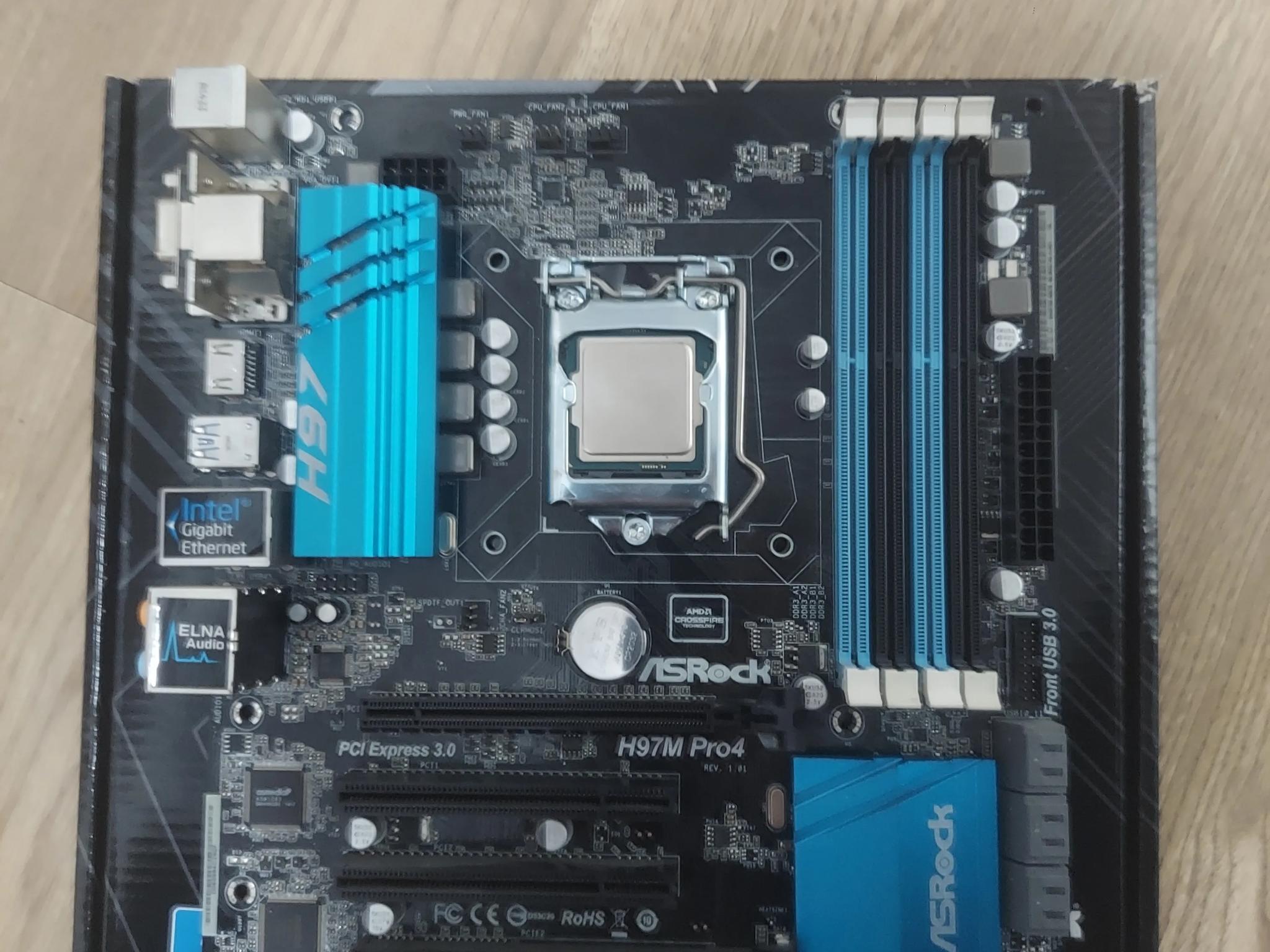 Used like new! ASRock H97M PRO Motherboard