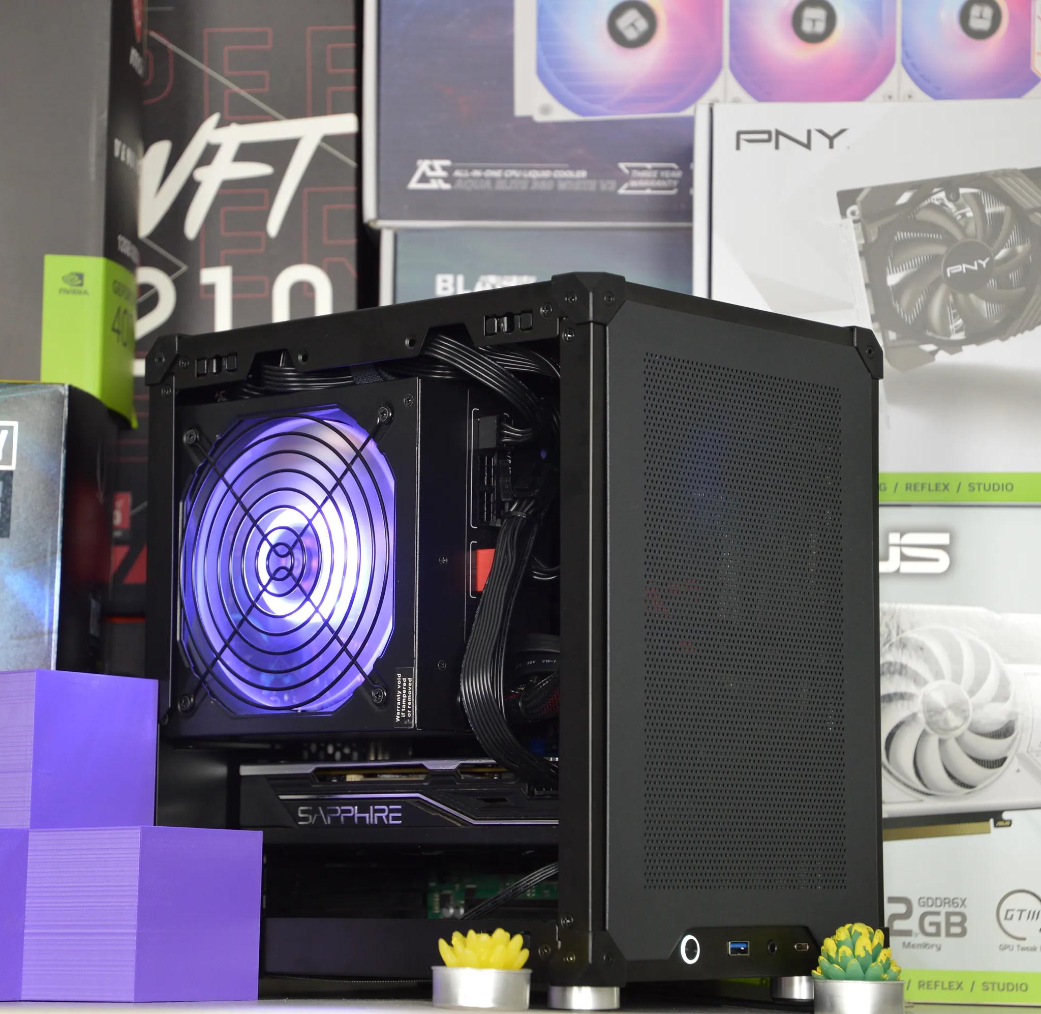 ⬛SFF⬛ | RX 580 4GB | INTEL i5 8400 | 16GB DDR4 RAM | 1TB NVME SSD | Game Box |