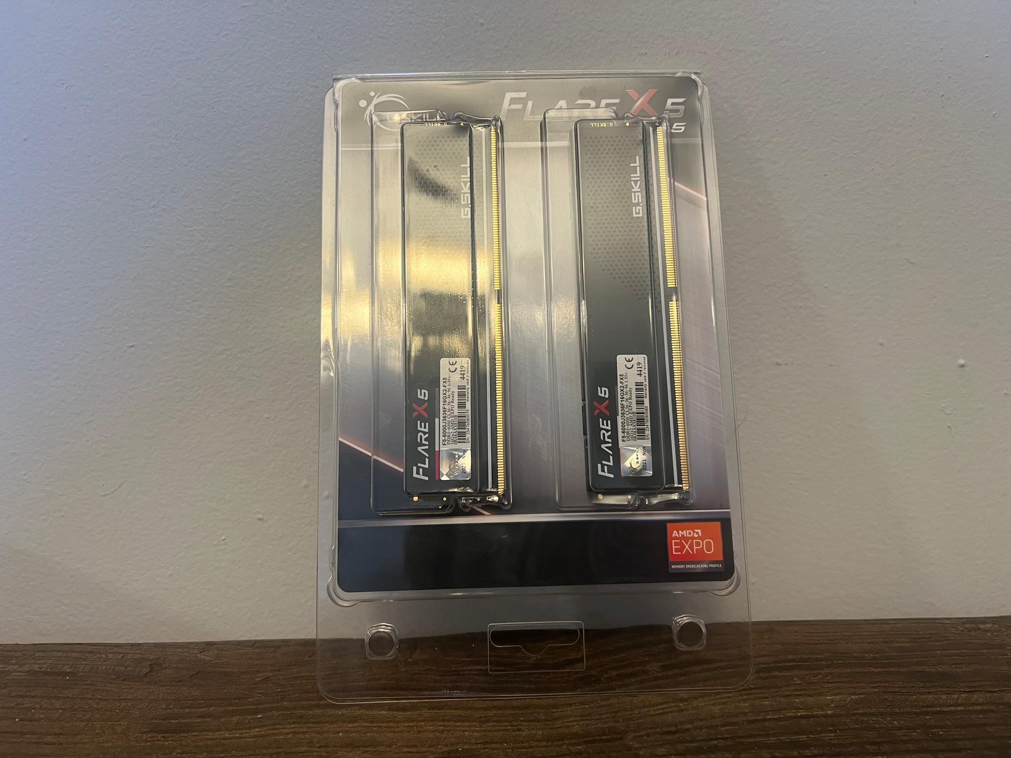 GSkill Flare X5 32gb DDR5 Ram (x2 16gb)