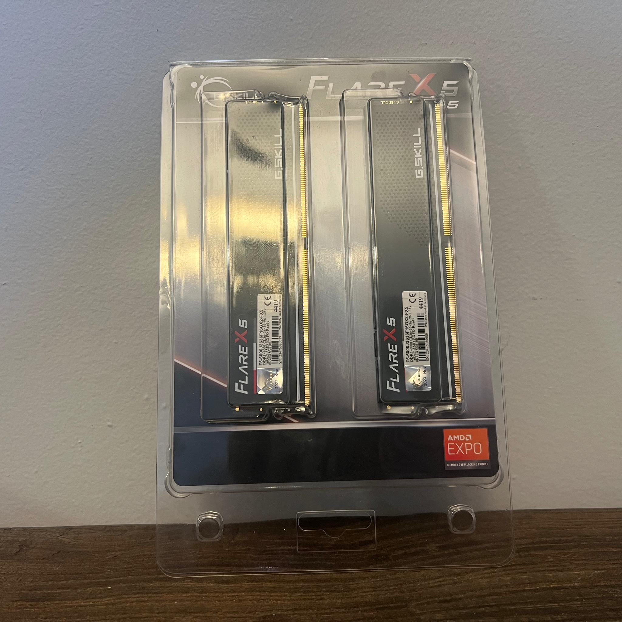 GSkill Flare X5 32gb DDR5 Ram (x2 16gb)