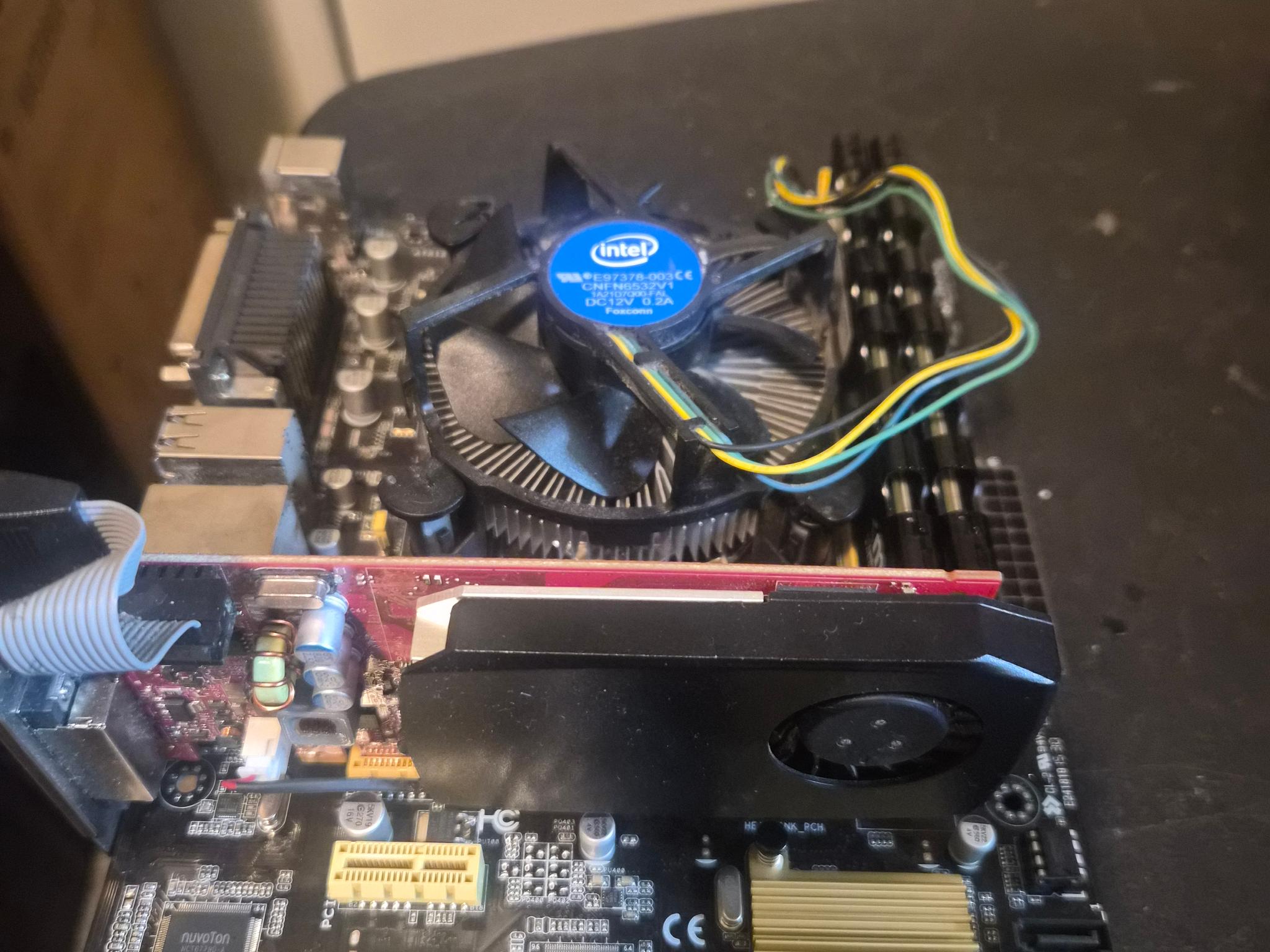 Intel Core i5-4460 4 core 3.20ghz - mushkin (2x4)8gb + crucial 8gb - HB1M-C Motherboard