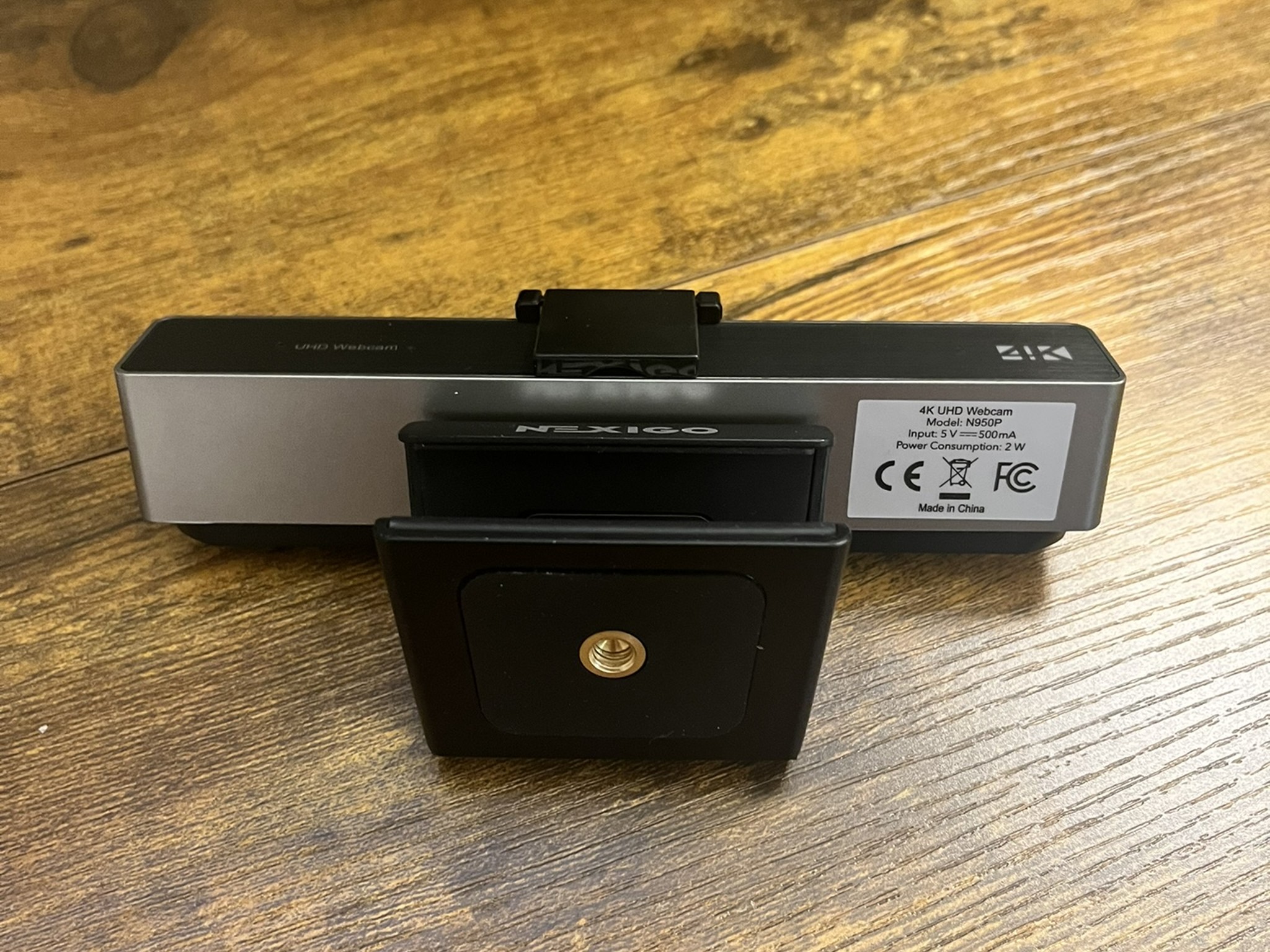 NexiGo N950P 4K UHD USB-C Webcam with Privacy Cover + Remote (Mac, PC)