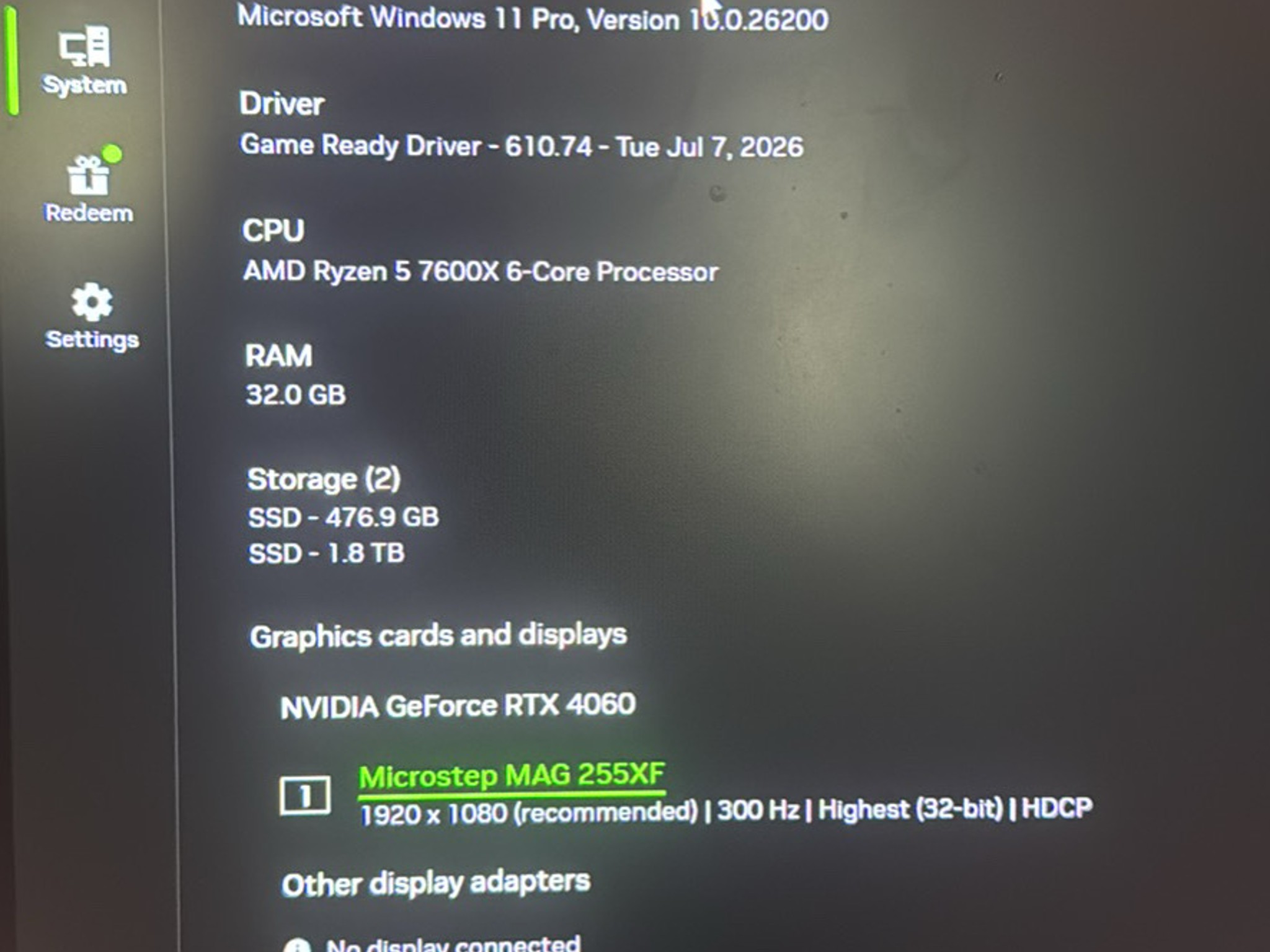 Custom Gaming PC Build