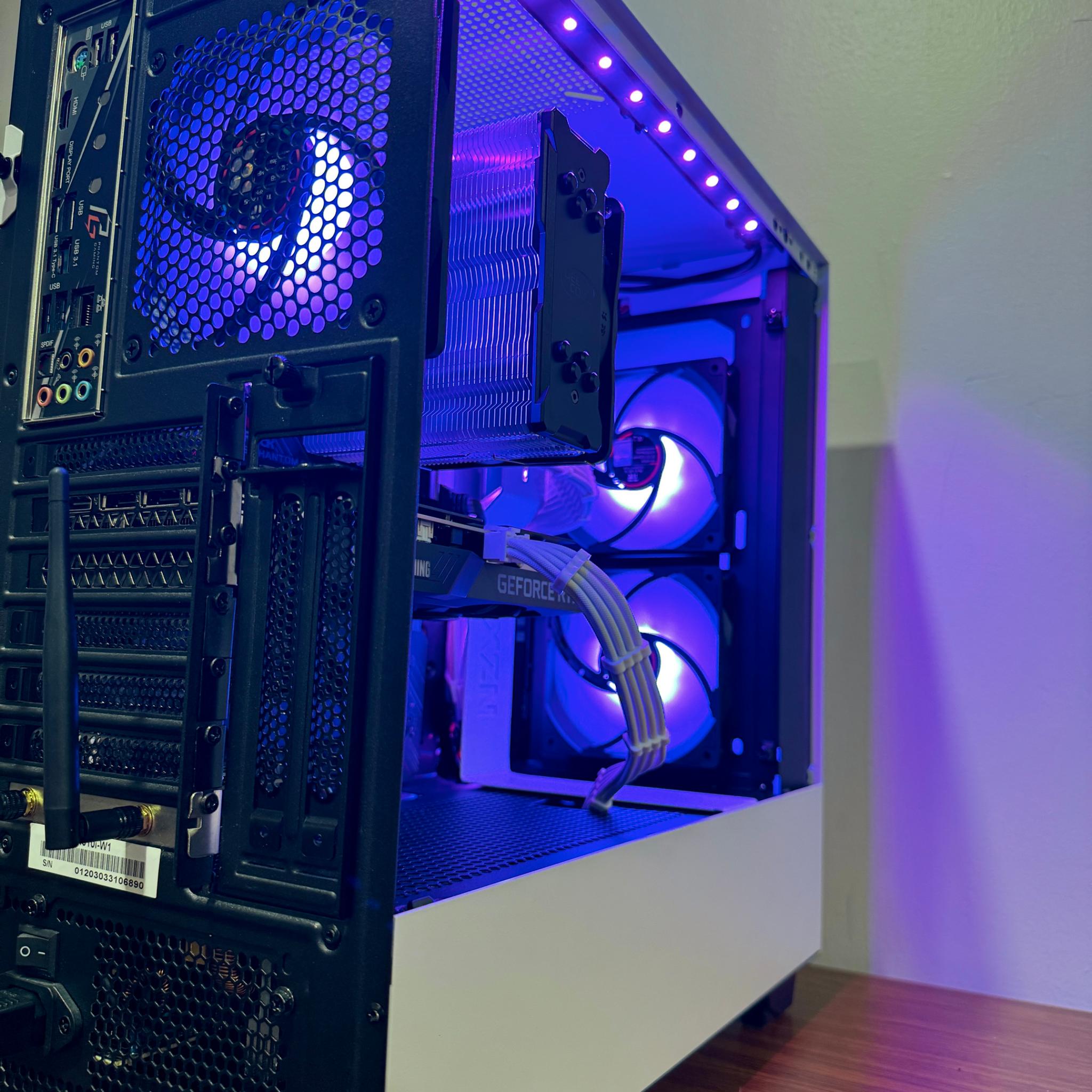 White RGB Gaming PC 🤍 | Intel i5 + RTX 3060 | Smooth, Powerful, Reliable