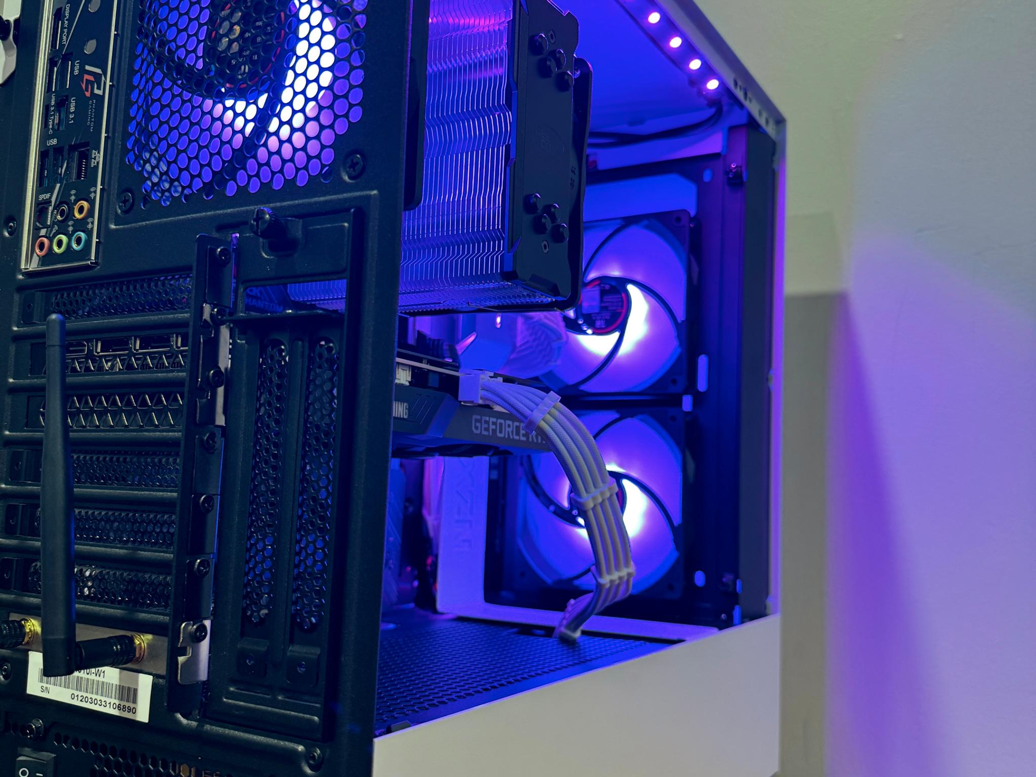 White RGB Gaming PC 🤍 | Intel i5 + RTX 3060 | Smooth, Powerful, Reliable