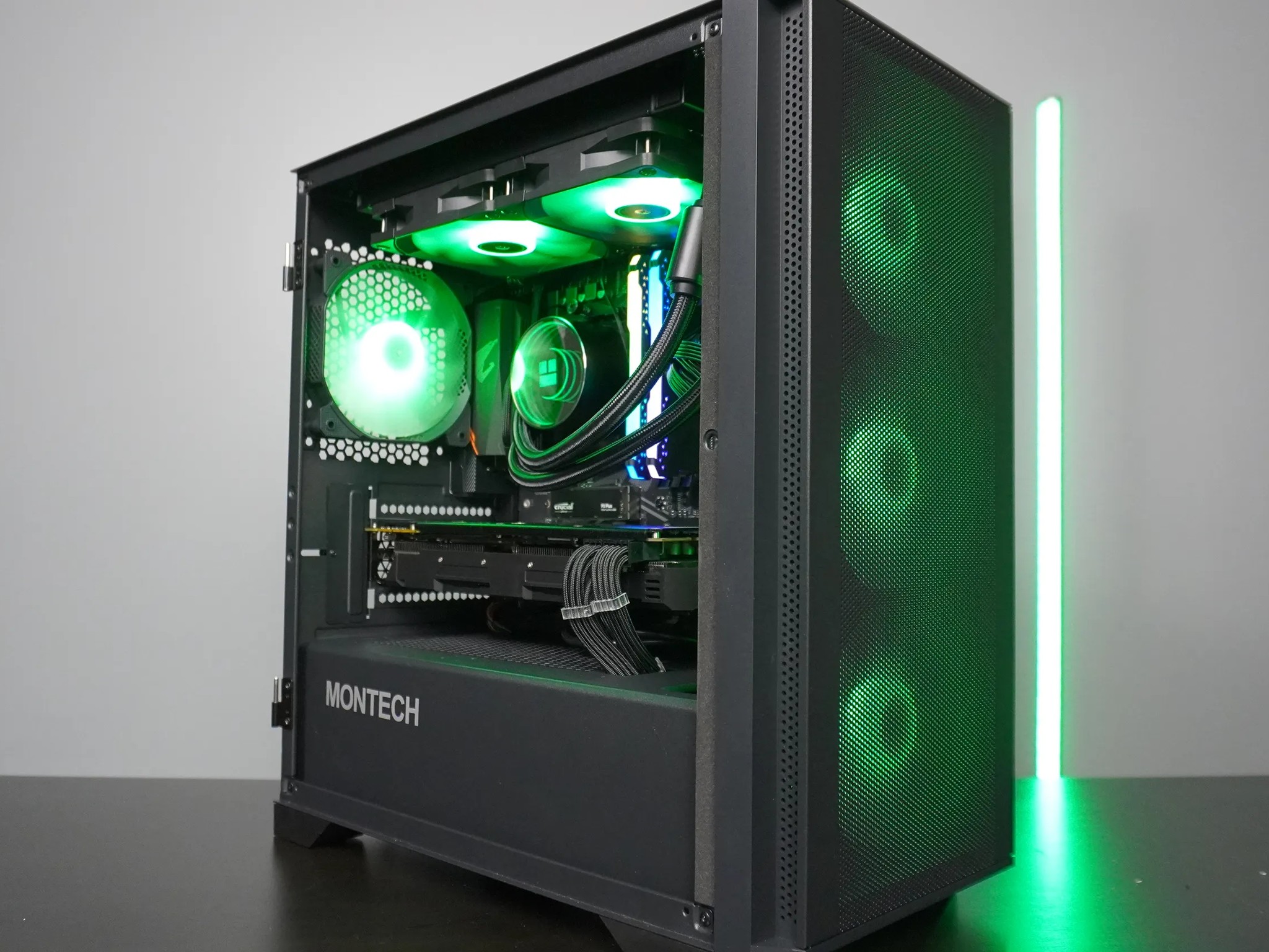 🖤Stealth🖤 1440p/1080p Perfect Value PC | 💚GTX 1080ti 11GB 🧡Ryzen 5 5600 | 16GB RAM  💪| 1TB NVME 🔥