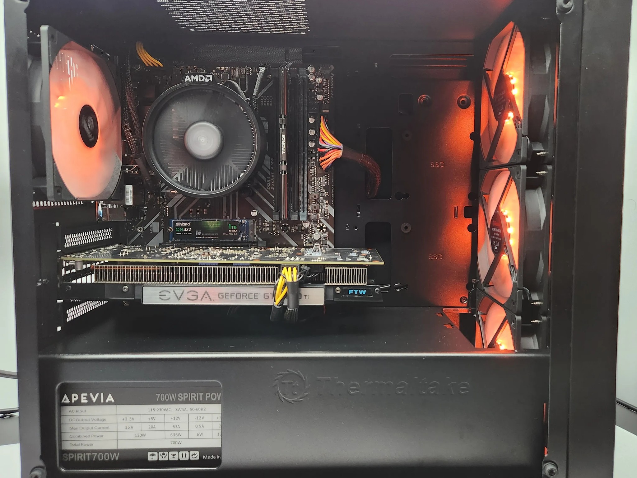 Balling on a Budget gaming PC. Ryzen 5 3600/ 16GB DDR4/ 1TB SSD/ GTX 1050 TI 