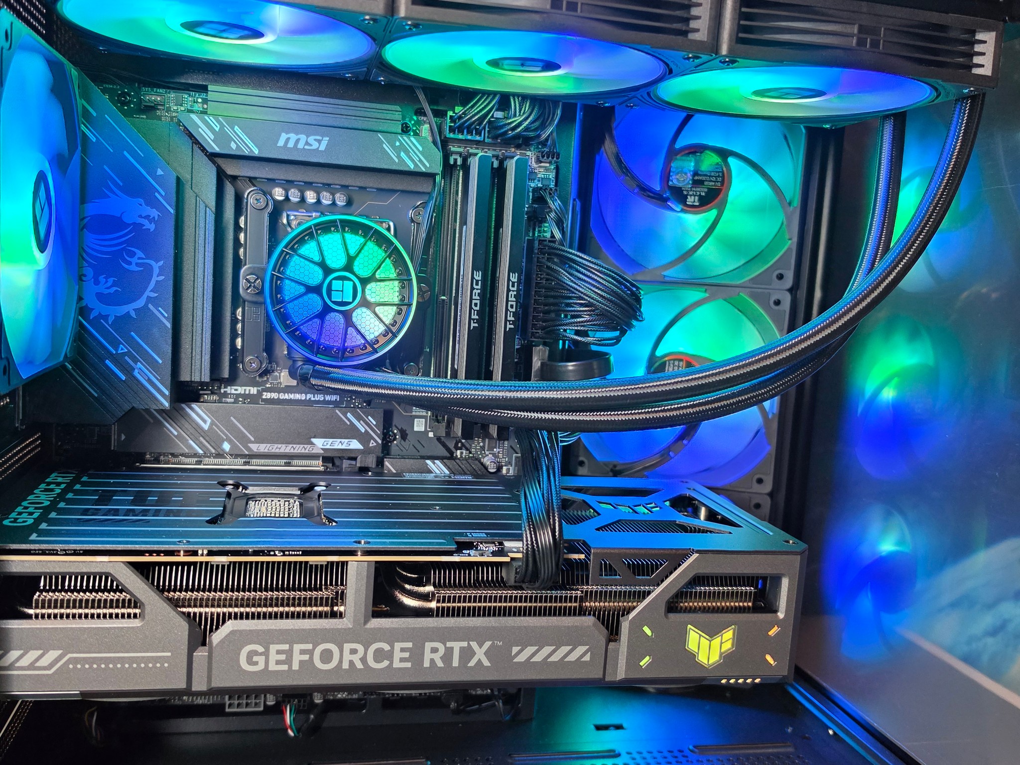 ASUS RTX 5070 12gb + Intel Core Ultra 270k Plus PC Build #78