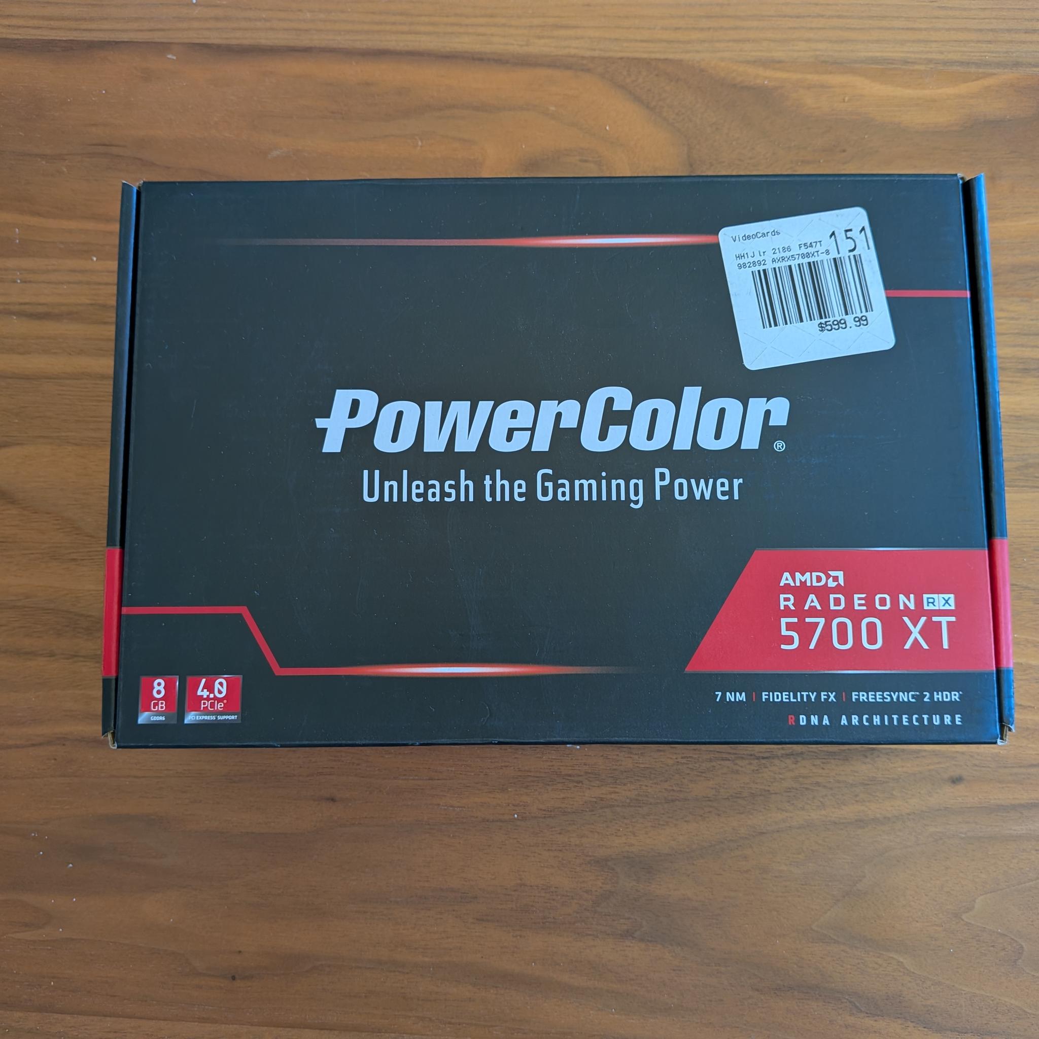 PowerColor AXRX 5700XT 8GBD6-3DH