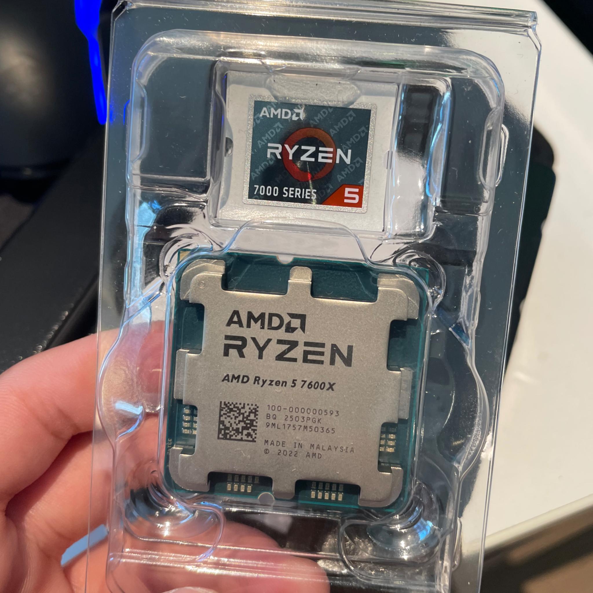Ryzen 5 7600x Opened box never used