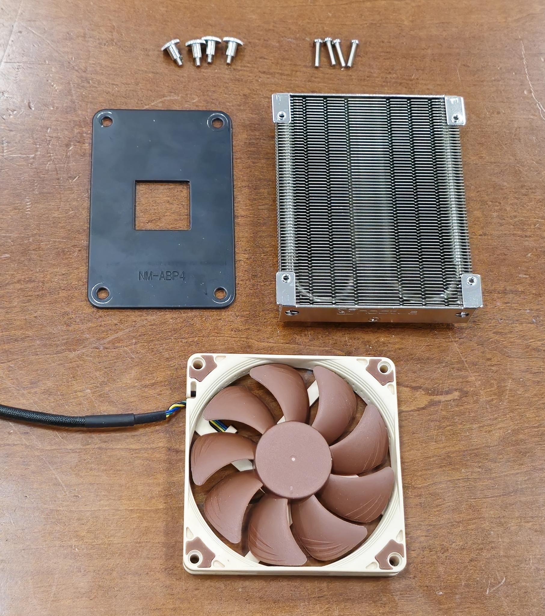 Noctua NH-L9a-AM4 Premium Low-Profile CPU Cooler for AMD AM4 Socket