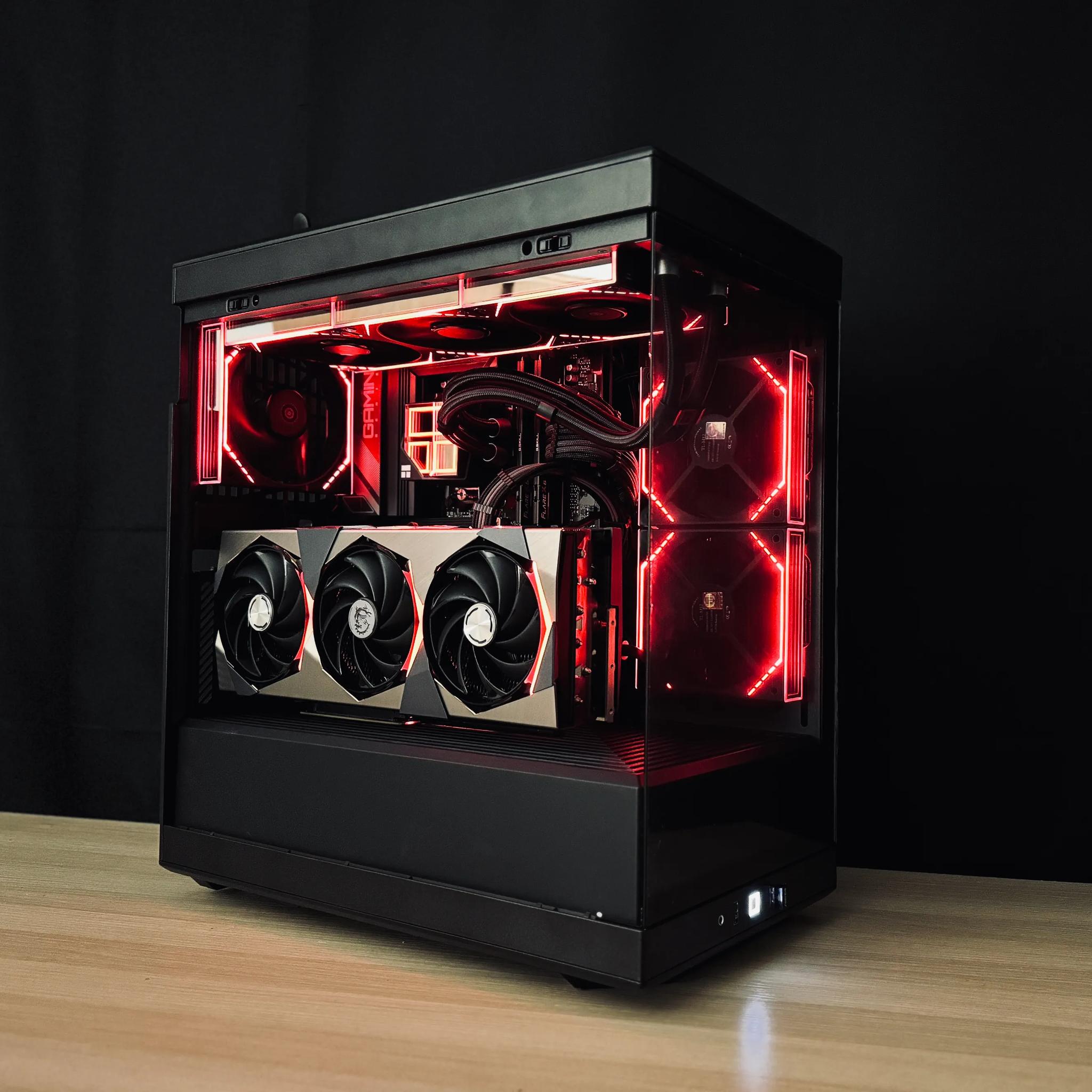 🏮SOLARIS | 4K GAMING PC : RTX 4070TI, Ryzen 7 7700X, 32GB DDR5, 2TB SSD, WIFI