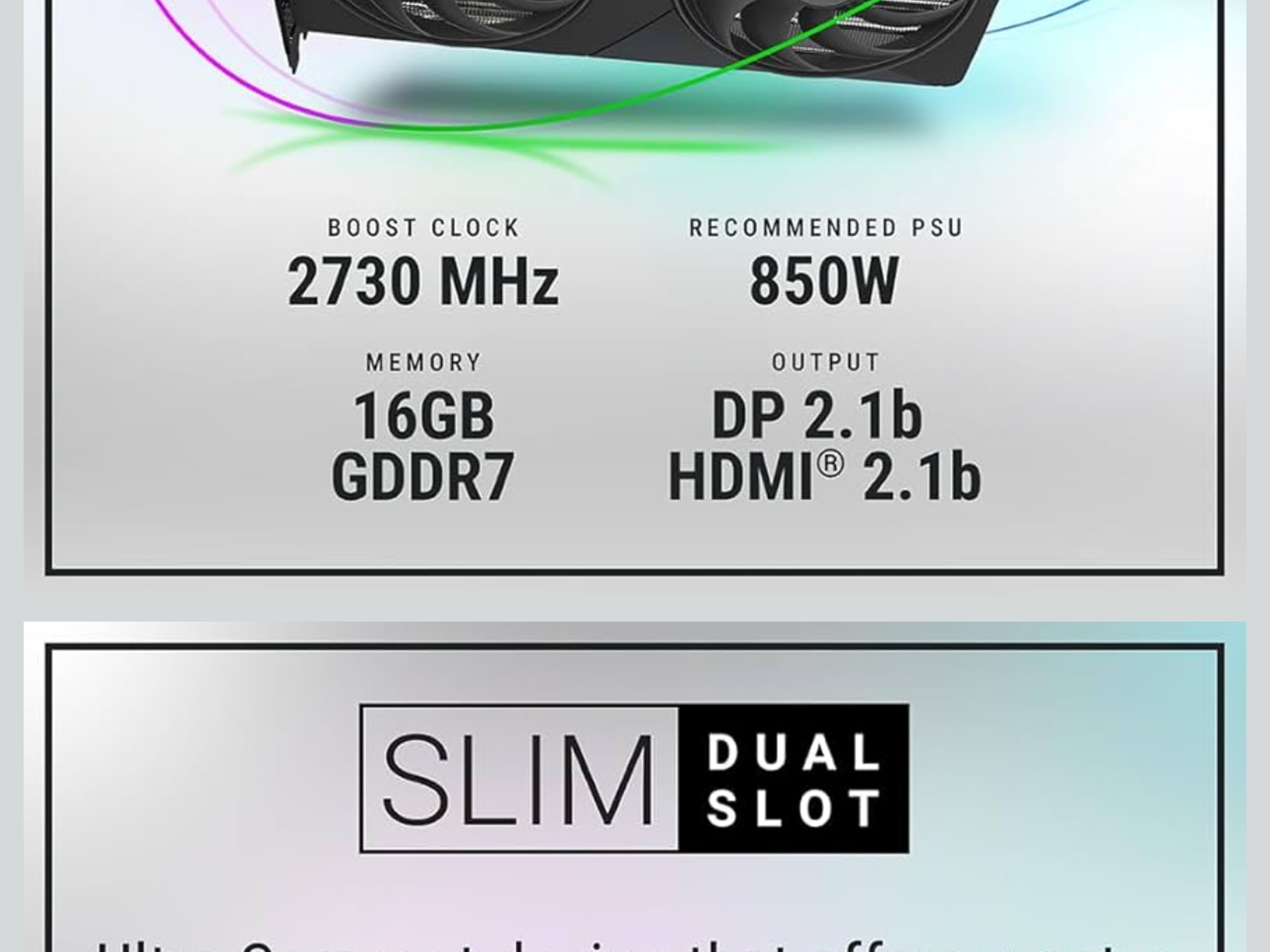 5080 Slim OC Dual Fan