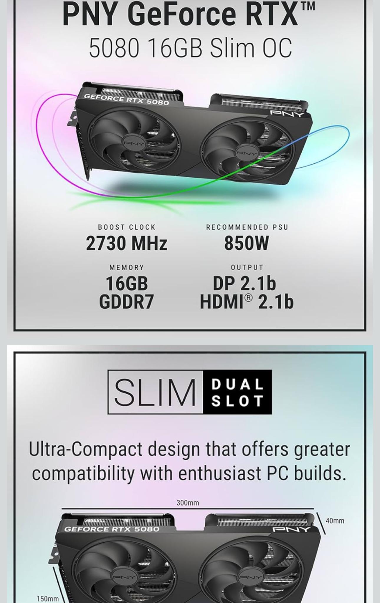 5080 Slim OC Dual Fan