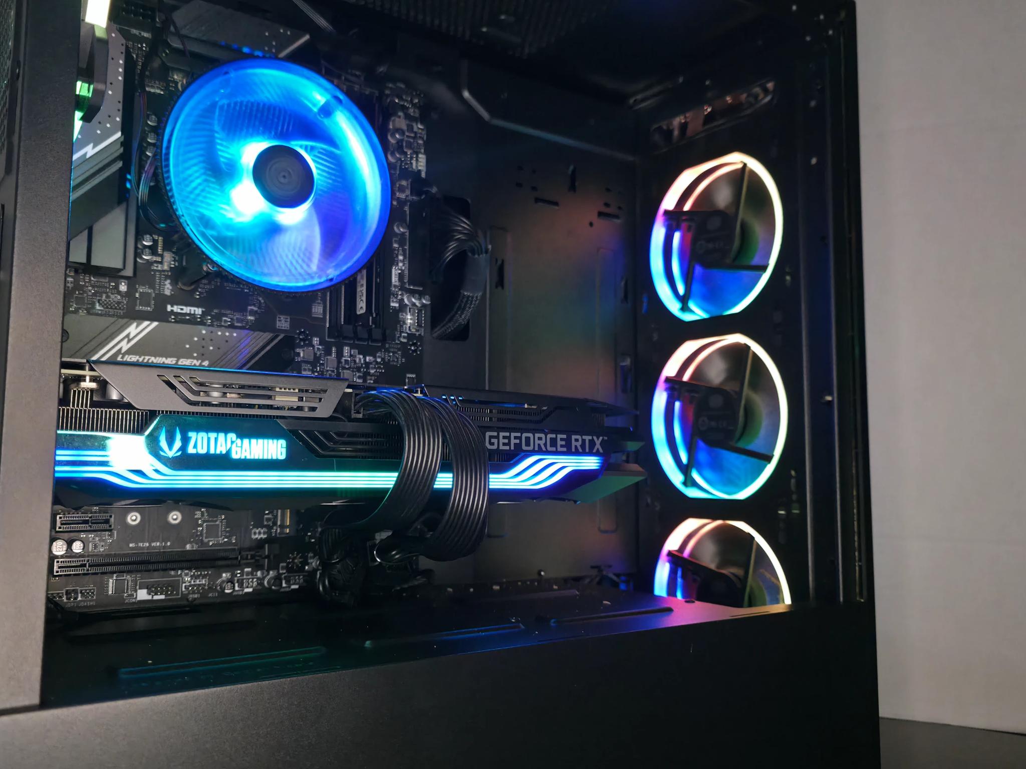Custom Mid Range Gaming PC, AM5, DDR5, Black