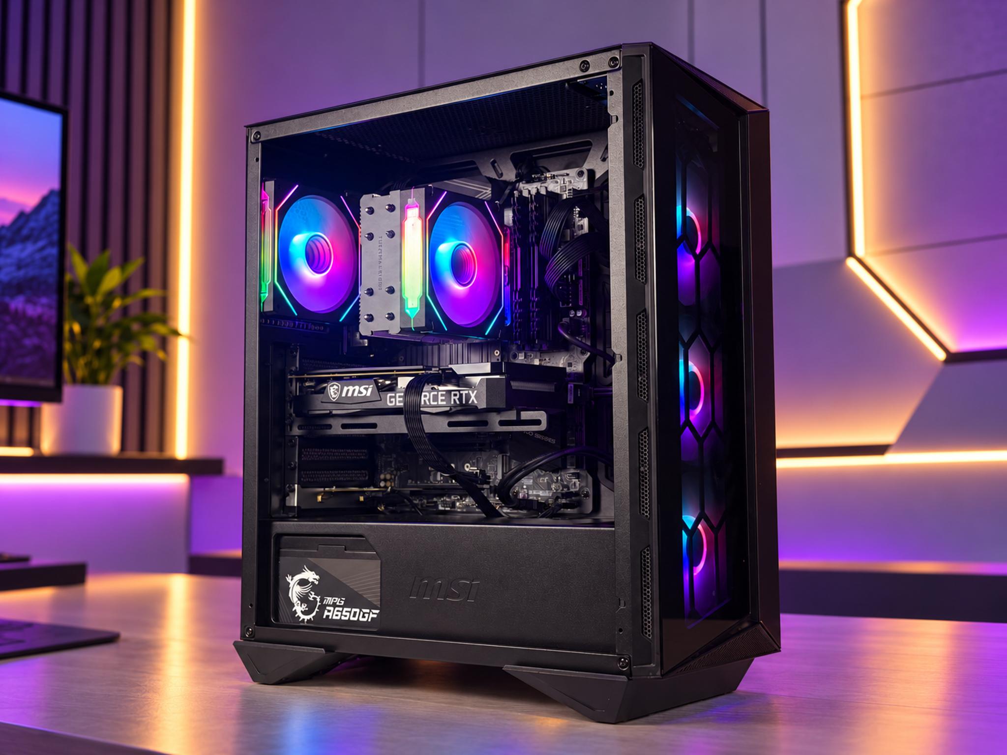 🌆 SYNTHETIC Gaming PC | RTX 3060 TI | Ryzen 7 5800x | 16GB RAM | 1TB NVME | WIFI + BT | FREE SHIP
