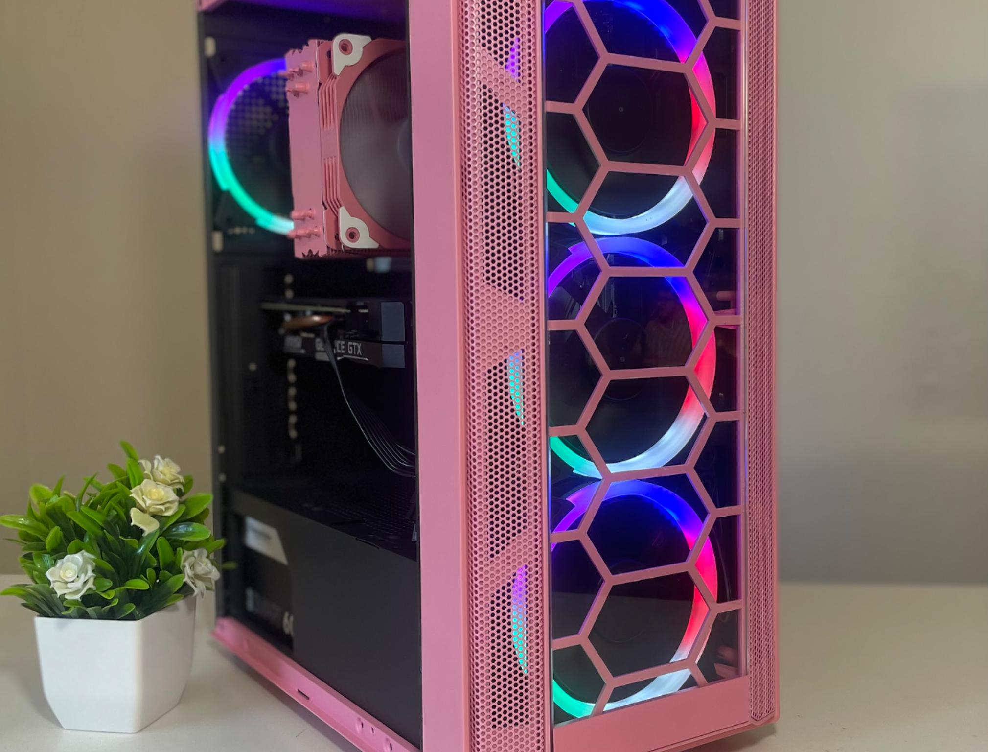 Pretty Pink PC 🌸 Intel I5 , 1660 Super 6GB , 512 GB NVME , 16 GB RAM