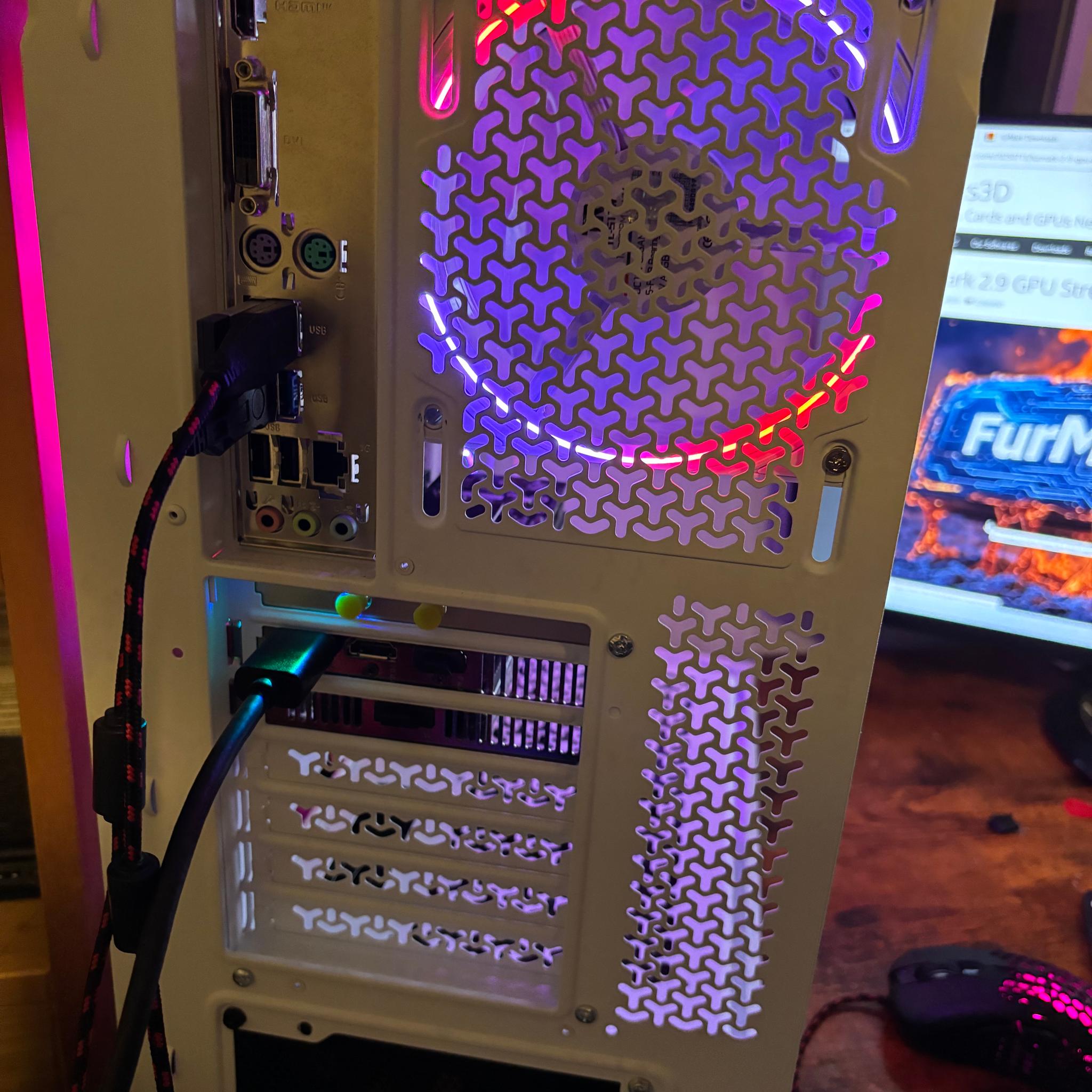Budget Baller PC Ryzen 5 4500 • RTX 2060 • 16 GB RAM • Windows 11 • Corsair 3500X White