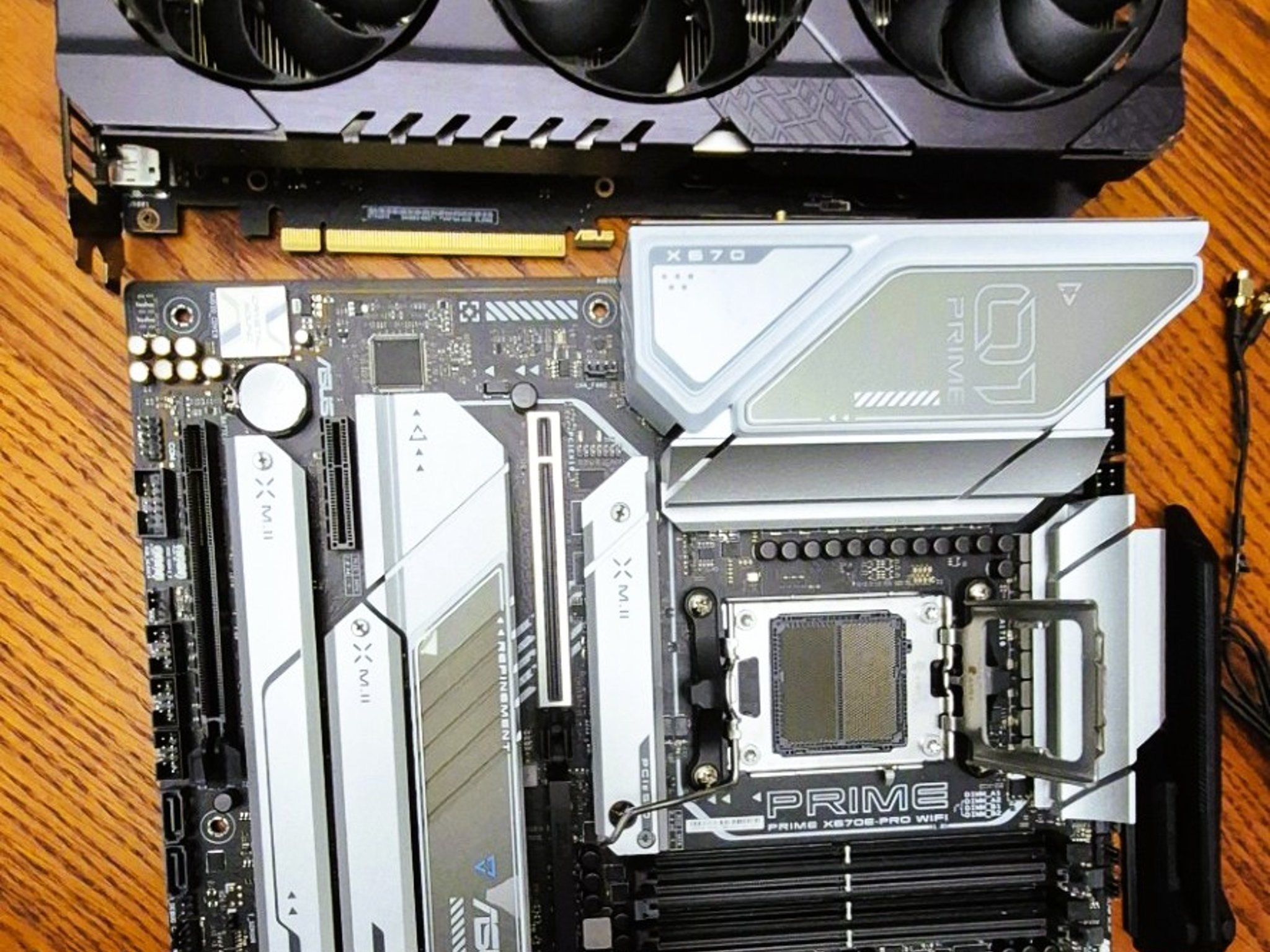 Bundle ASUS PRIME X670E-PRO WIFI AM5 MoBo, 32GB Fury RAM, Ryzen 9 7950X CPU, Asus 8GB RTX 3070 GPU