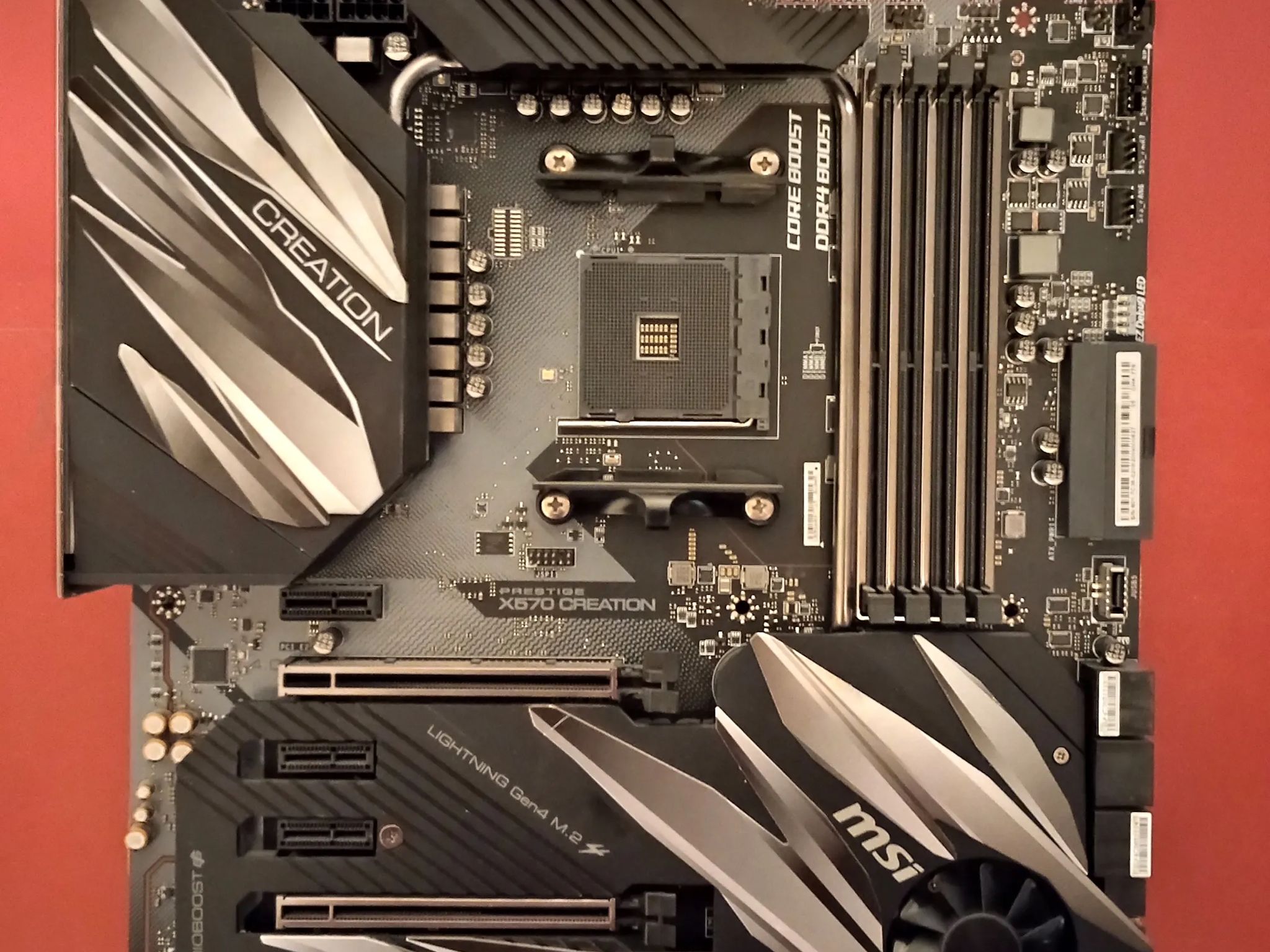 MSI Prestige X570 Creation Motherboard