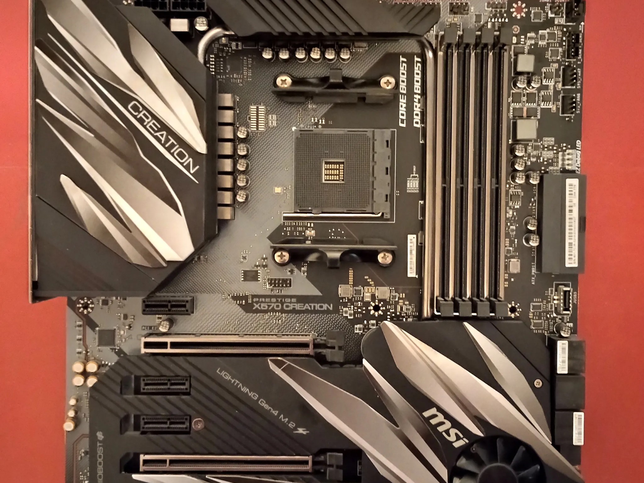 MSI Prestige X570 Creation Motherboard