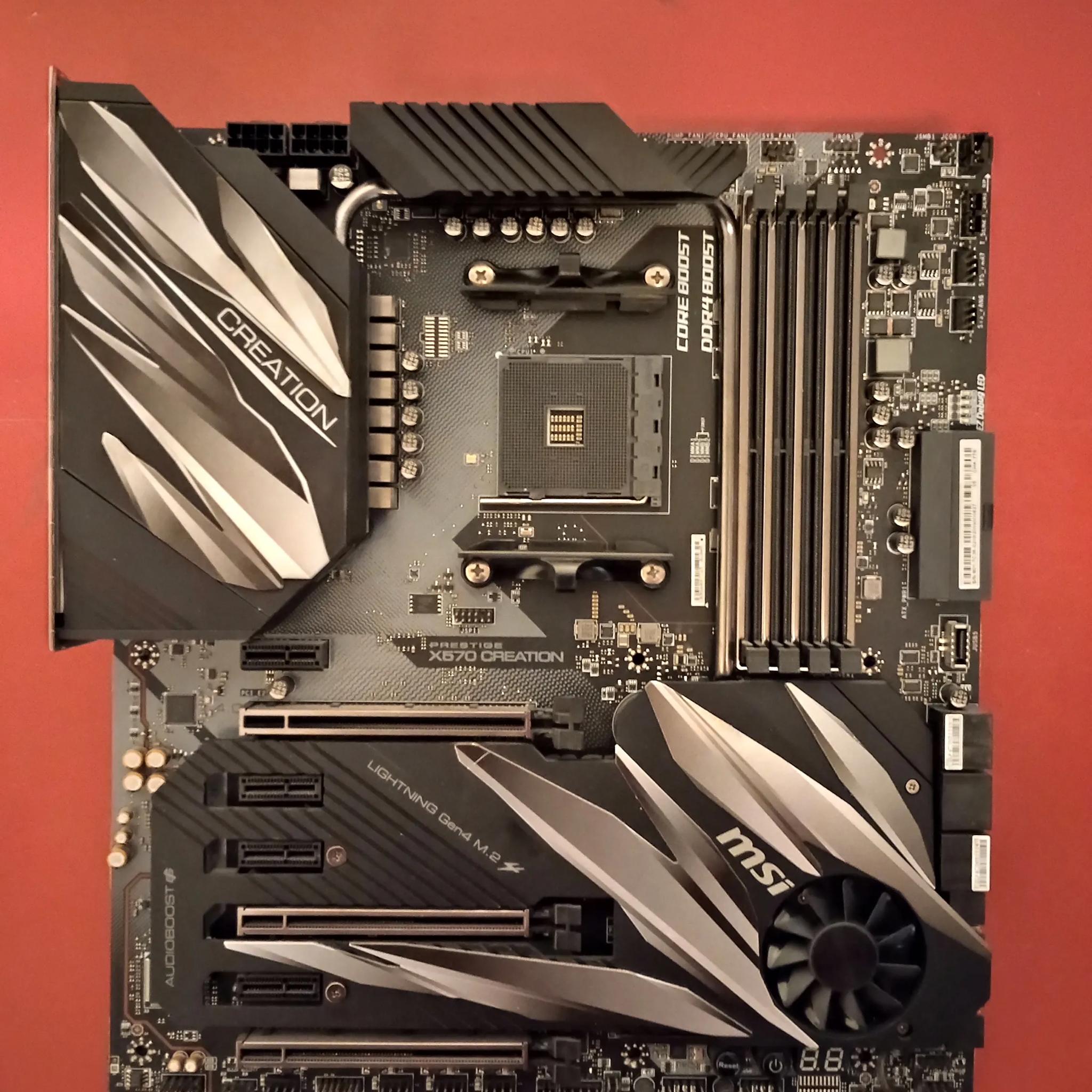 MSI Prestige X570 Creation Motherboard