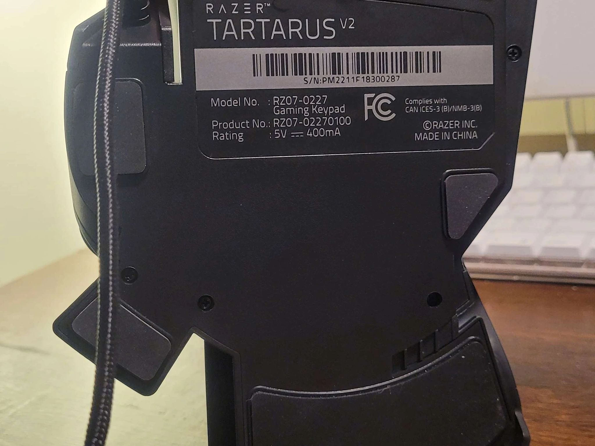 Razer Tartarus V2 One Handed Keyboard