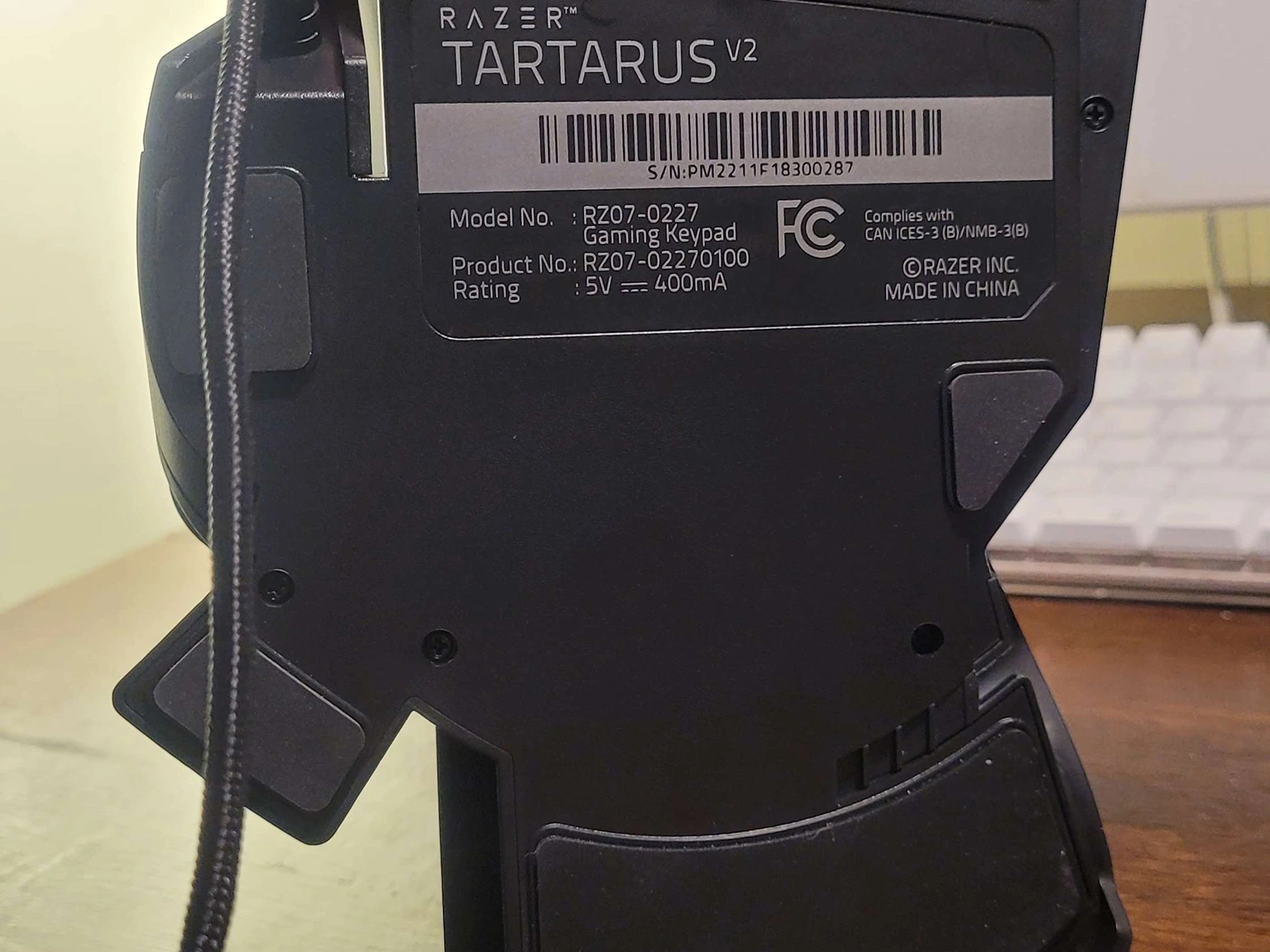 Razer Tartarus V2 One Handed Keyboard