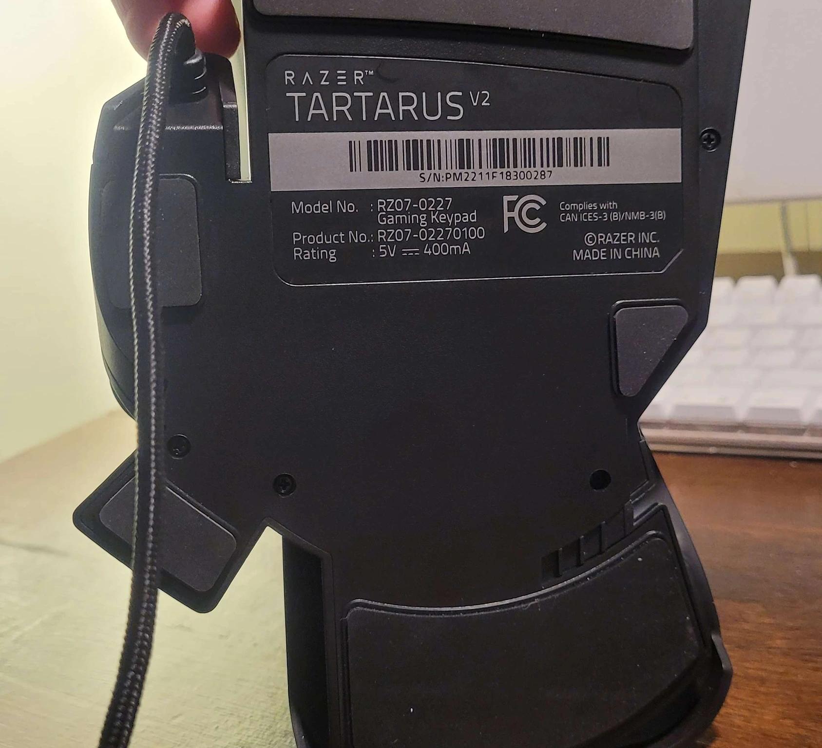 Razer Tartarus V2 One Handed Keyboard