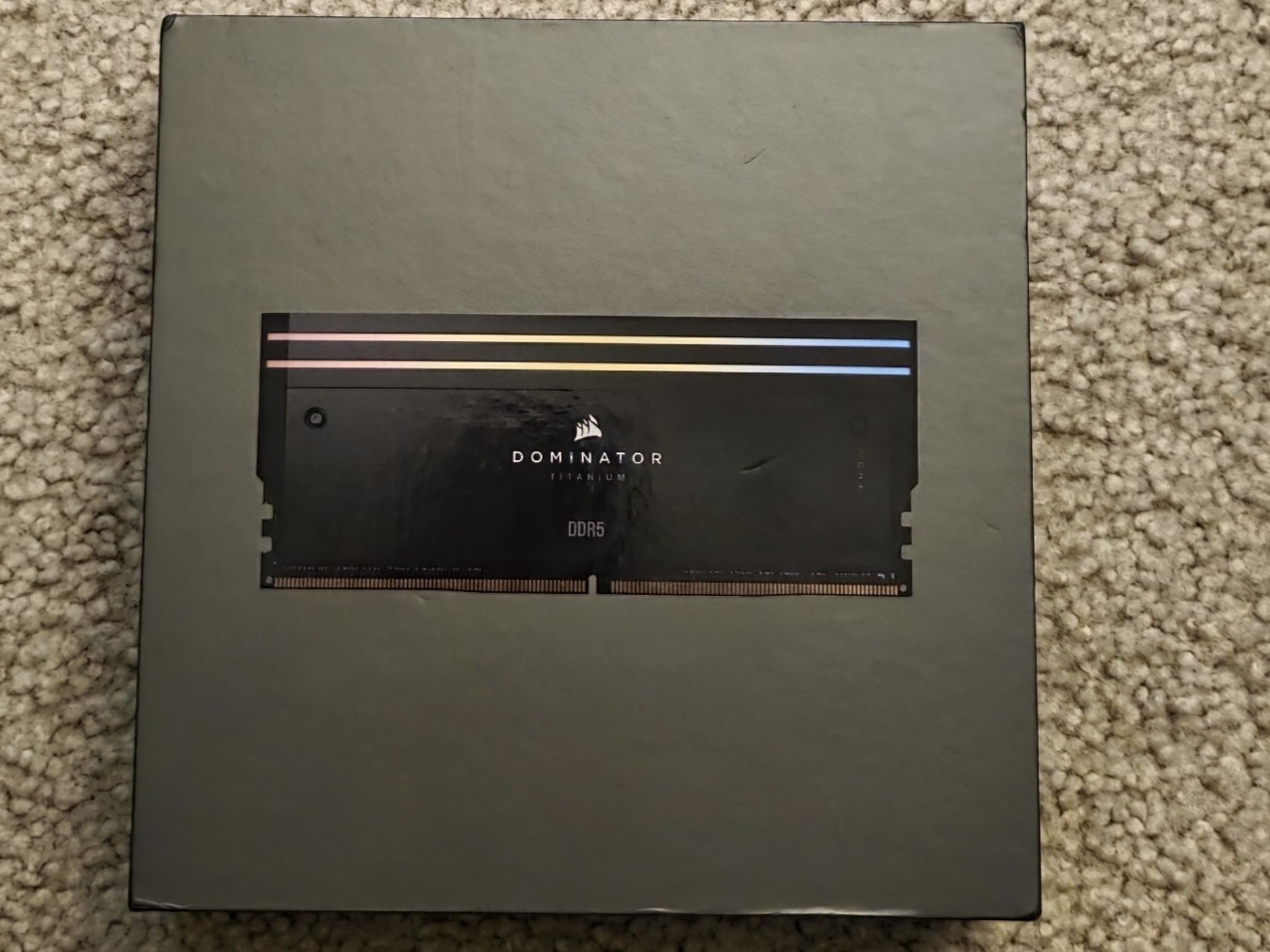 Corsair Dominator Titanium RGB 96GB (4 x 24GB) DDR5 6400MHz CL32-40-40-84 Black Brand New Sealed