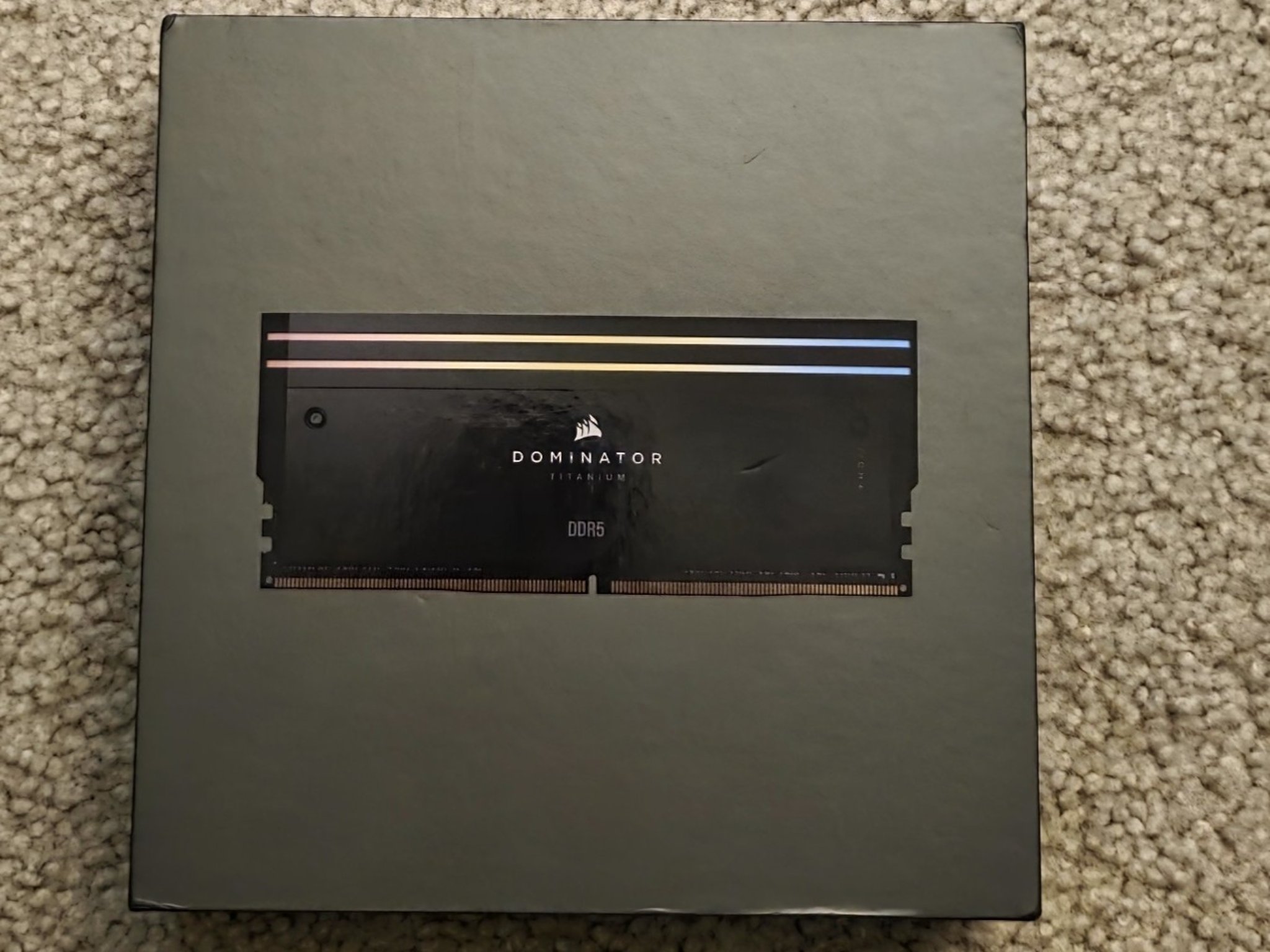 Corsair Dominator Titanium RGB 96GB (4 x 24GB) DDR5 6400MHz CL32-40-40-84 Black Brand New Sealed