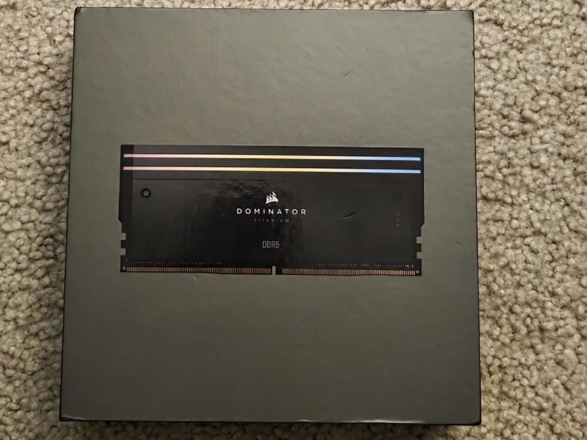 Corsair Dominator Titanium RGB 96GB (4 x 24GB) DDR5 6400MHz CL32-40-40-84 Black Brand New Sealed
