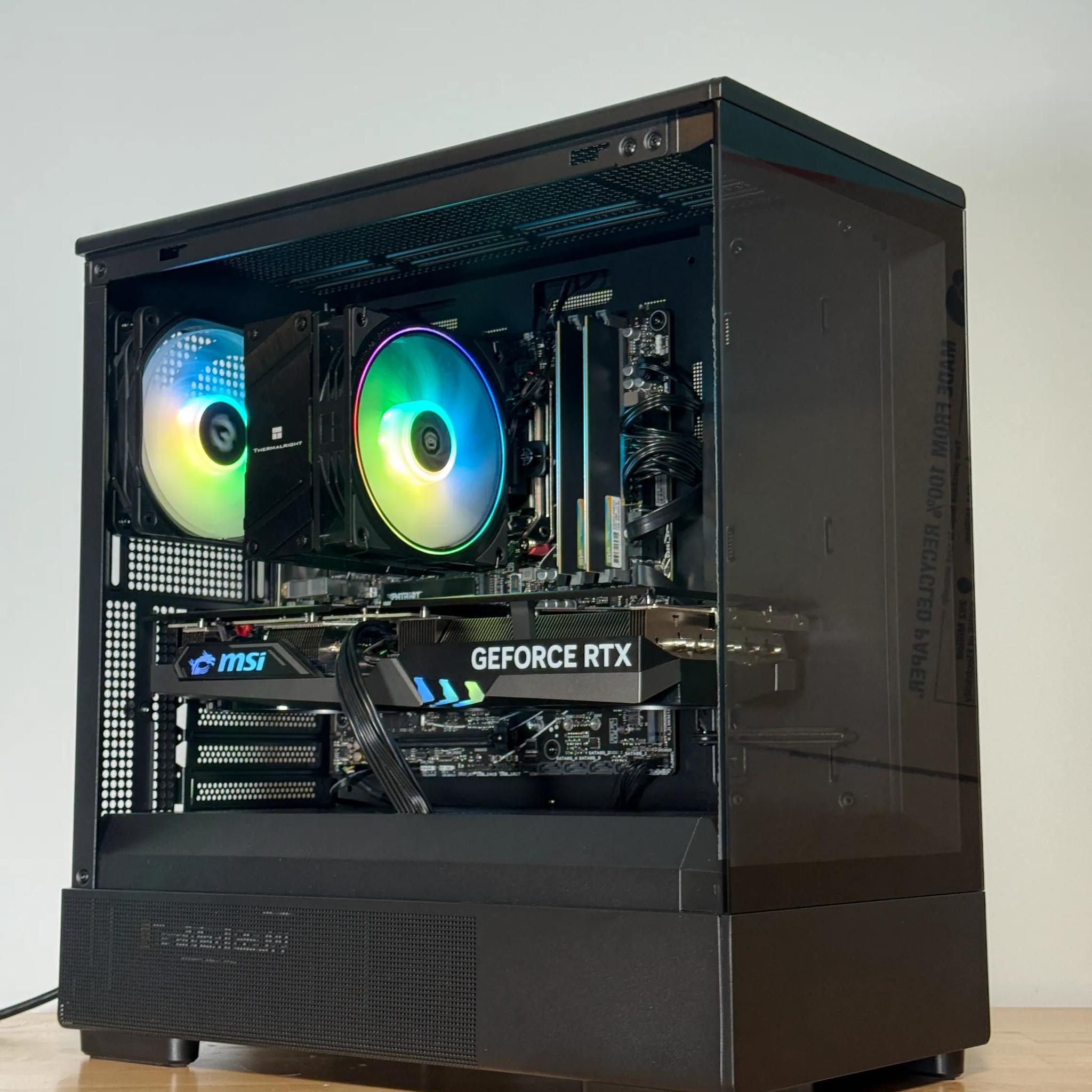 RTX 4070 Ryzen 5 7600x Gaming PC