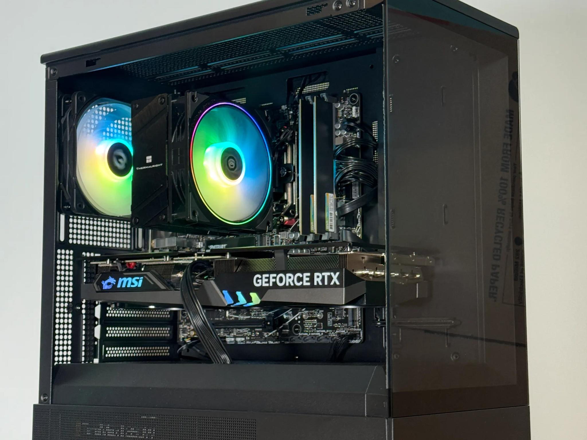 RTX 4070 Ryzen 5 7600x Gaming PC