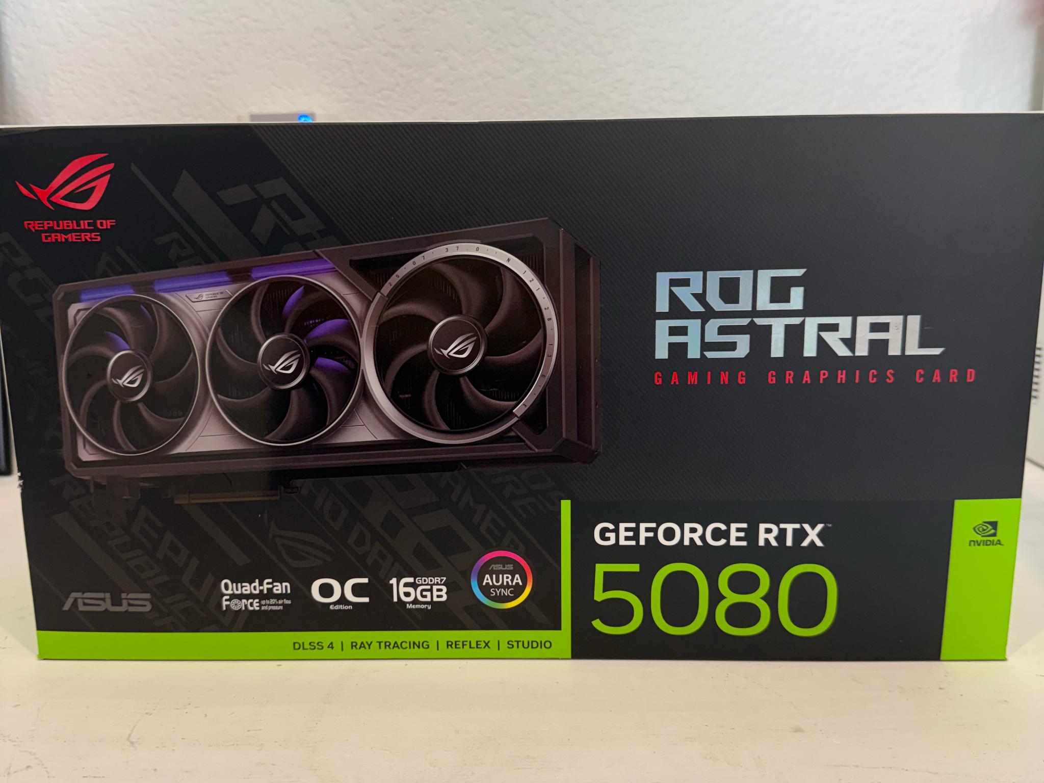 ASUS ROG Astral GeForce RTX 5080 16GB GDDR7 OC Edition - Image 2