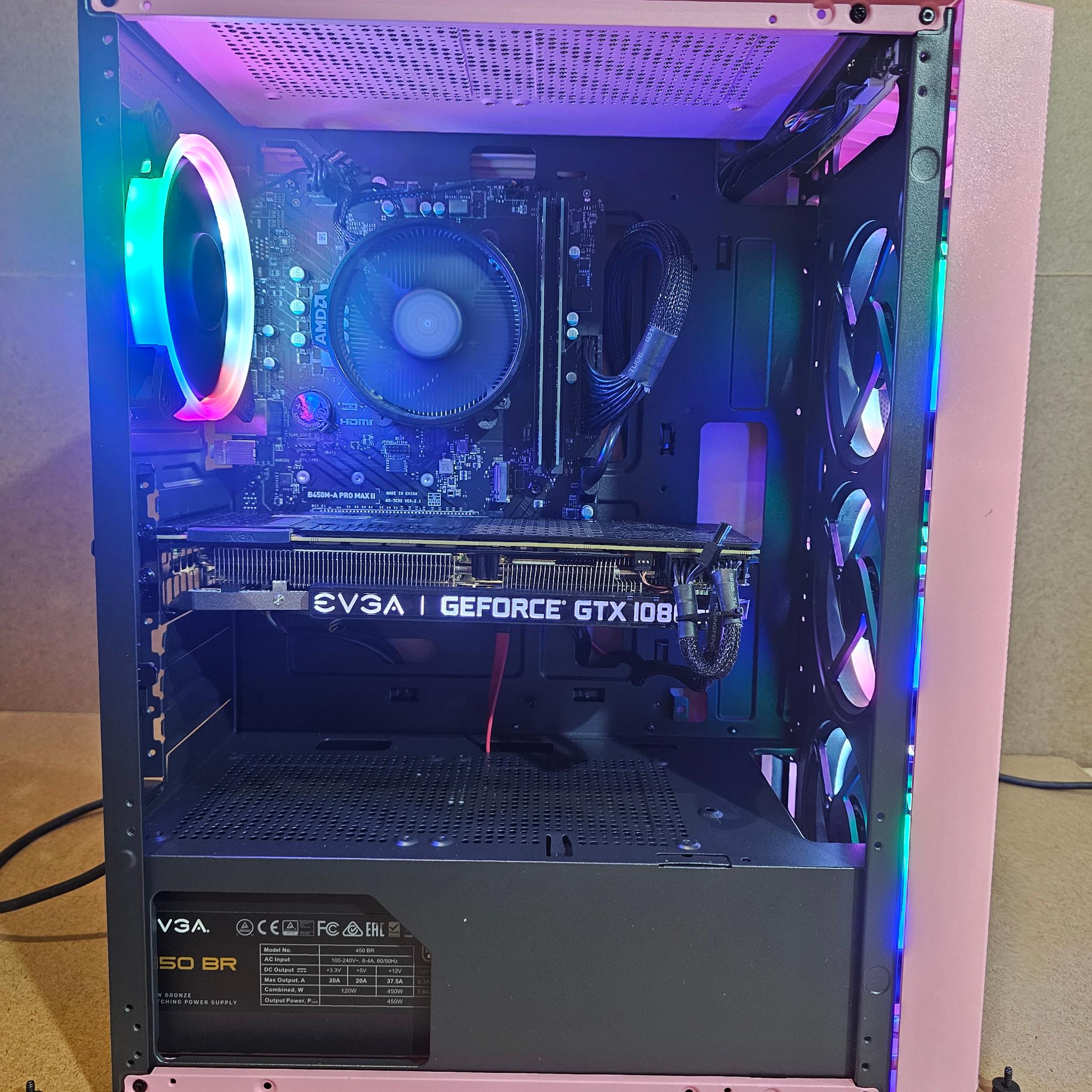 Custom Gaming Computer - R5 - GTX 1080 Ti - 16GB - 256GB SSD - 2TB HDD
