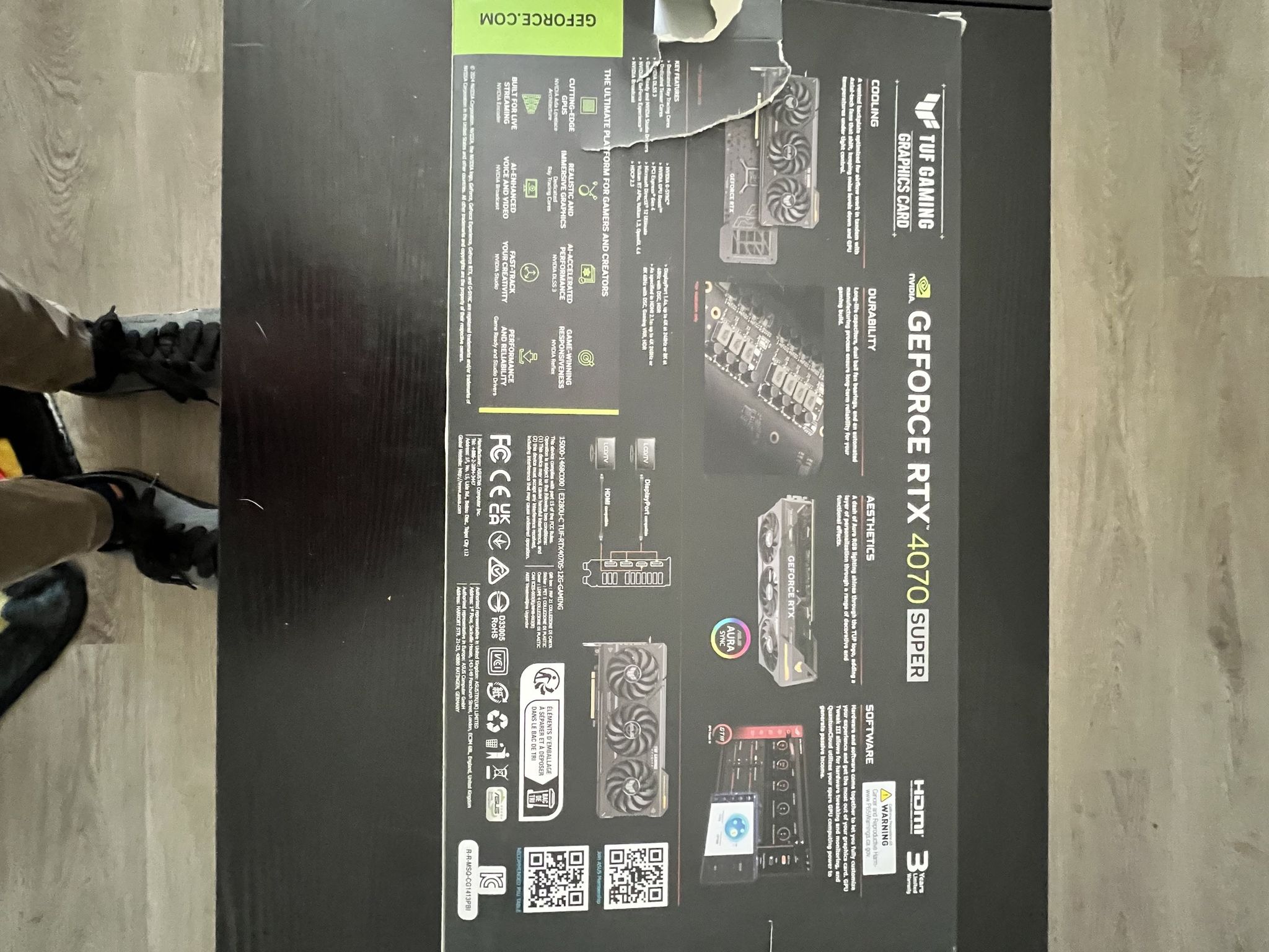 ASUS TUF RTX 4070 Super 12GB — Barely Used