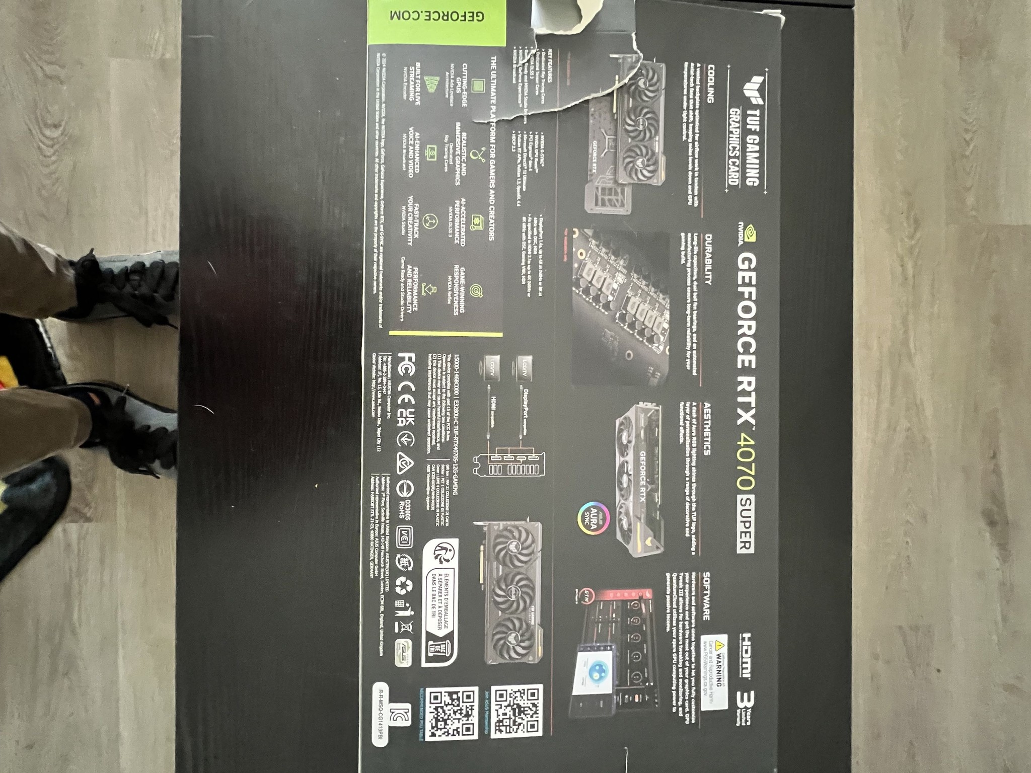 ASUS TUF RTX 4070 Super 12GB — Barely Used