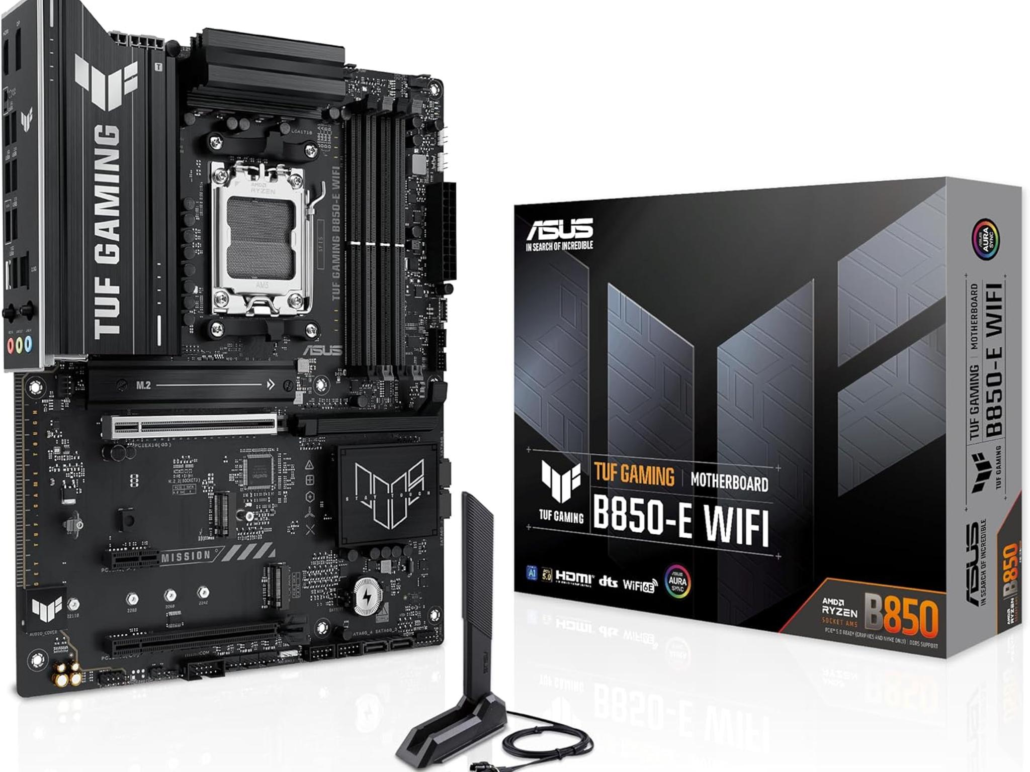 ASUS TUF GAMING B850-E WIFI6E AMD AM5 ATX Motherboard Unopened Box New