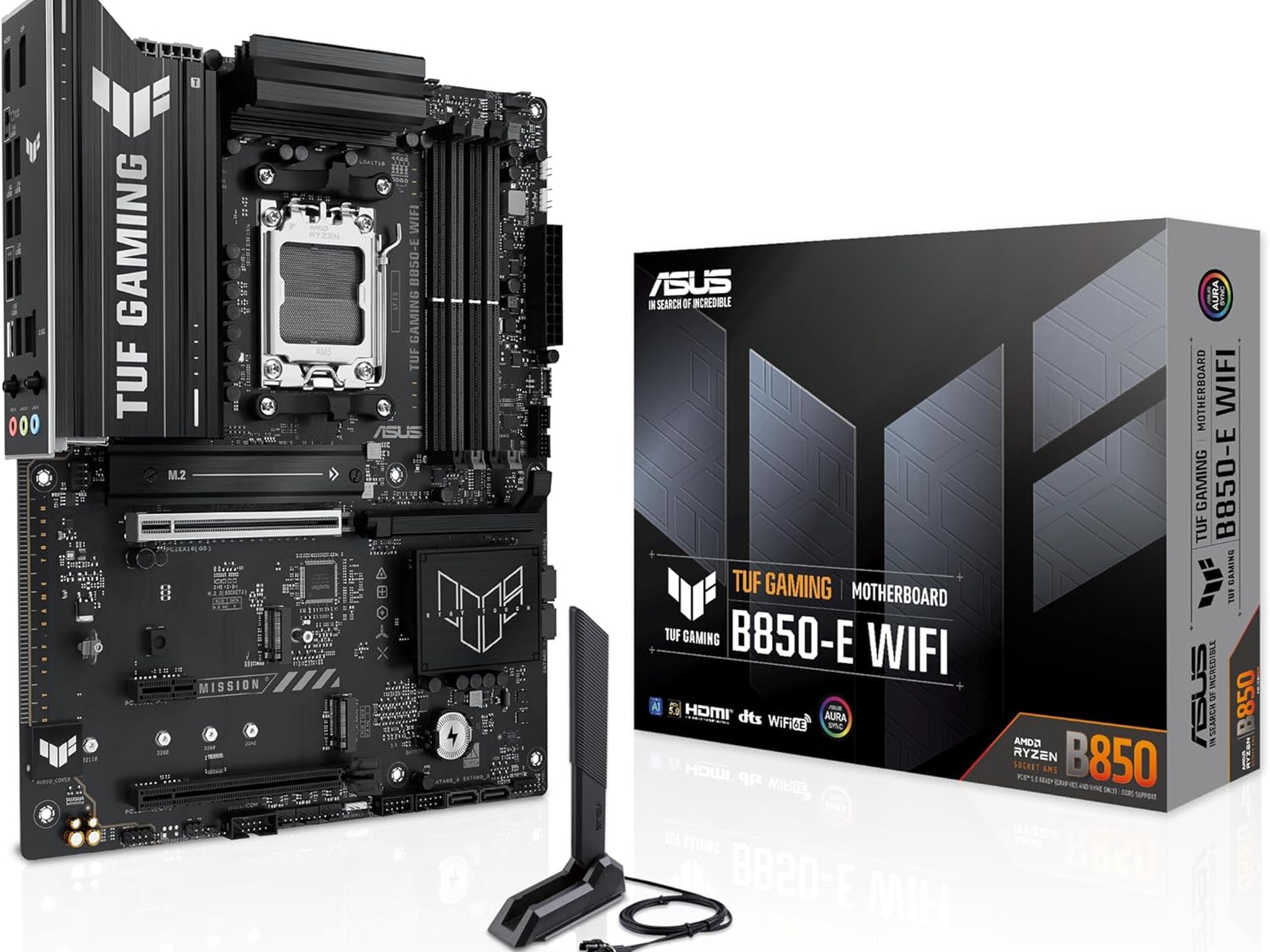 ASUS TUF GAMING B850-E WIFI6E AMD AM5 ATX Motherboard Unopened Box New